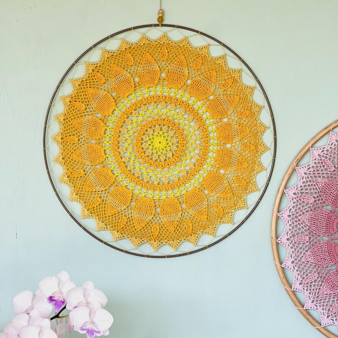 Sunshine Mandala Crochet Pattern