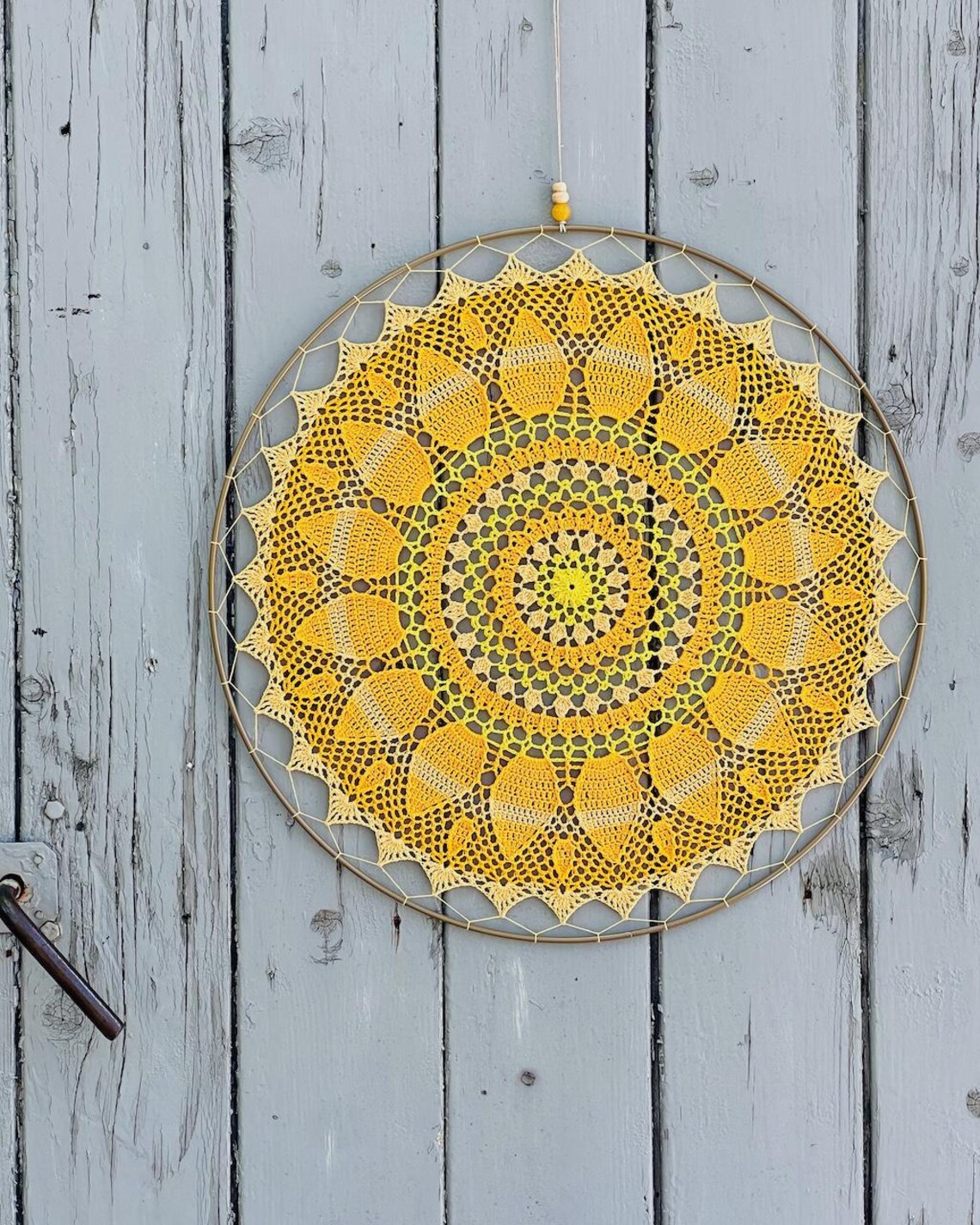 Sunshine Mandala Crochet Pattern