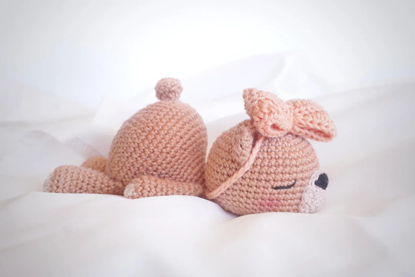 Teddy Snooze Amigurumi Crochet pattern