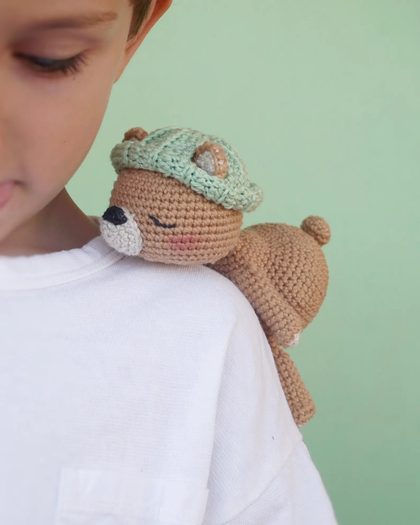 Teddy Snooze Amigurumi Crochet pattern