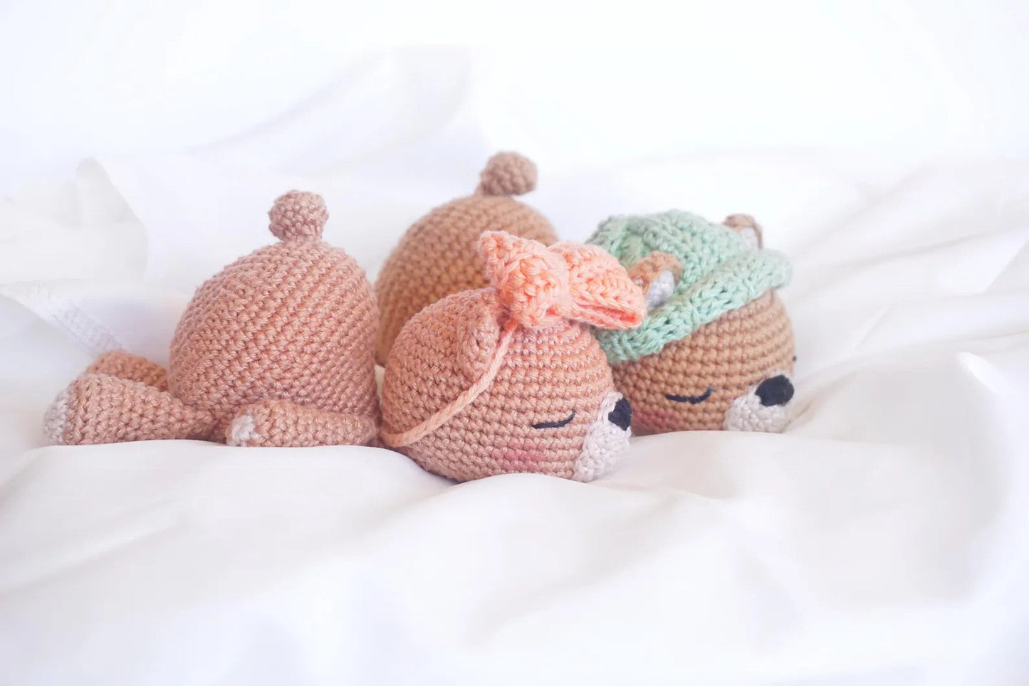 Teddy Snooze Amigurumi Crochet pattern