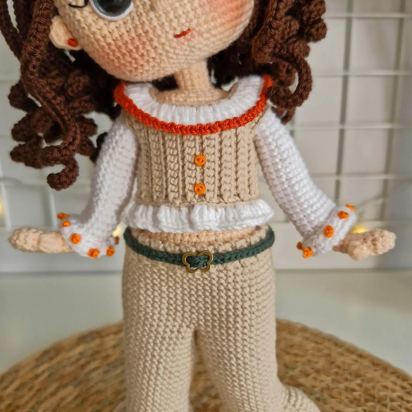 Liya Amigurumi Doll Crochet Pattern