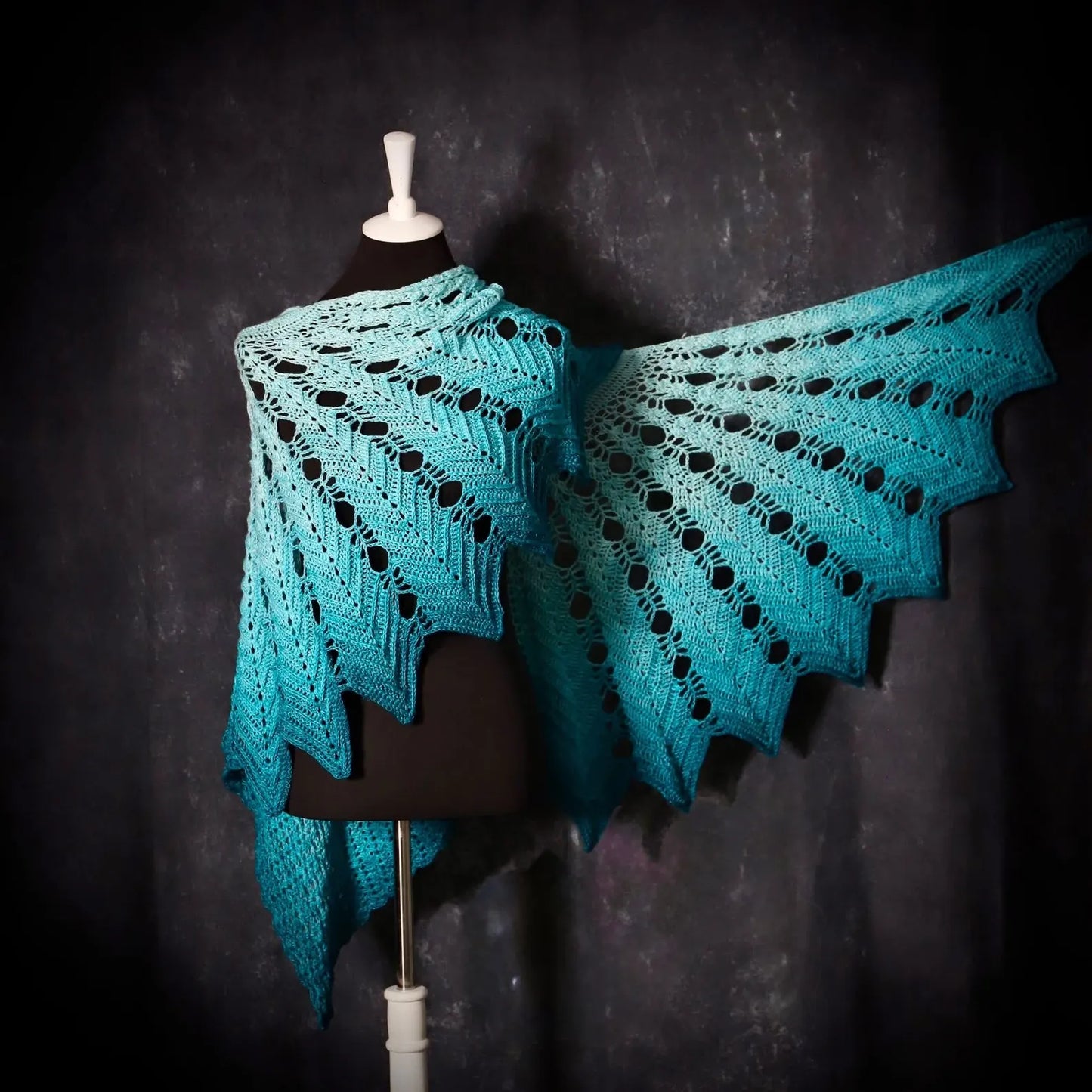 Veilwyn Shawl Crochet Pattern