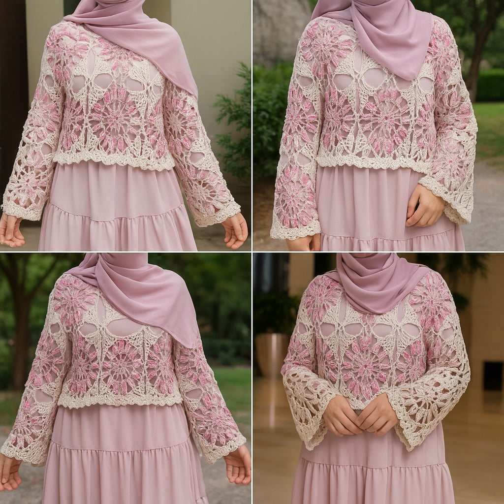 Gerbera Daisy Crochet Top Pattern