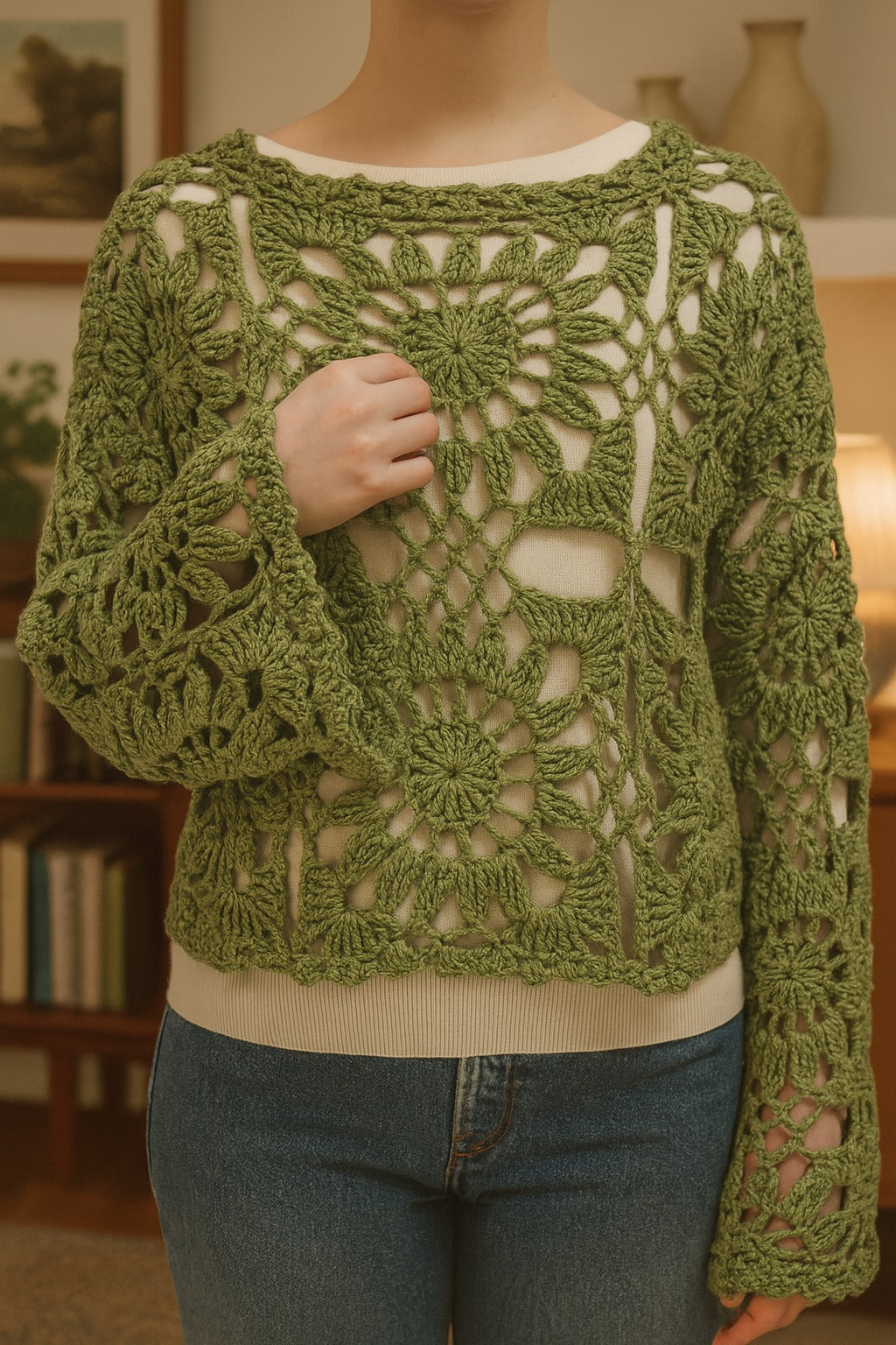 Gerbera Daisy Crochet Top Pattern