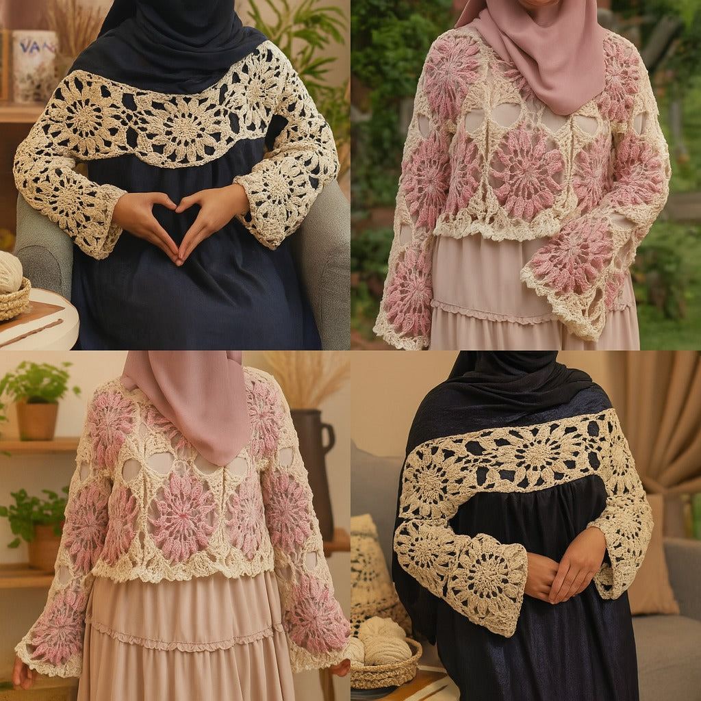 Gerbera Daisy Crochet Top Pattern