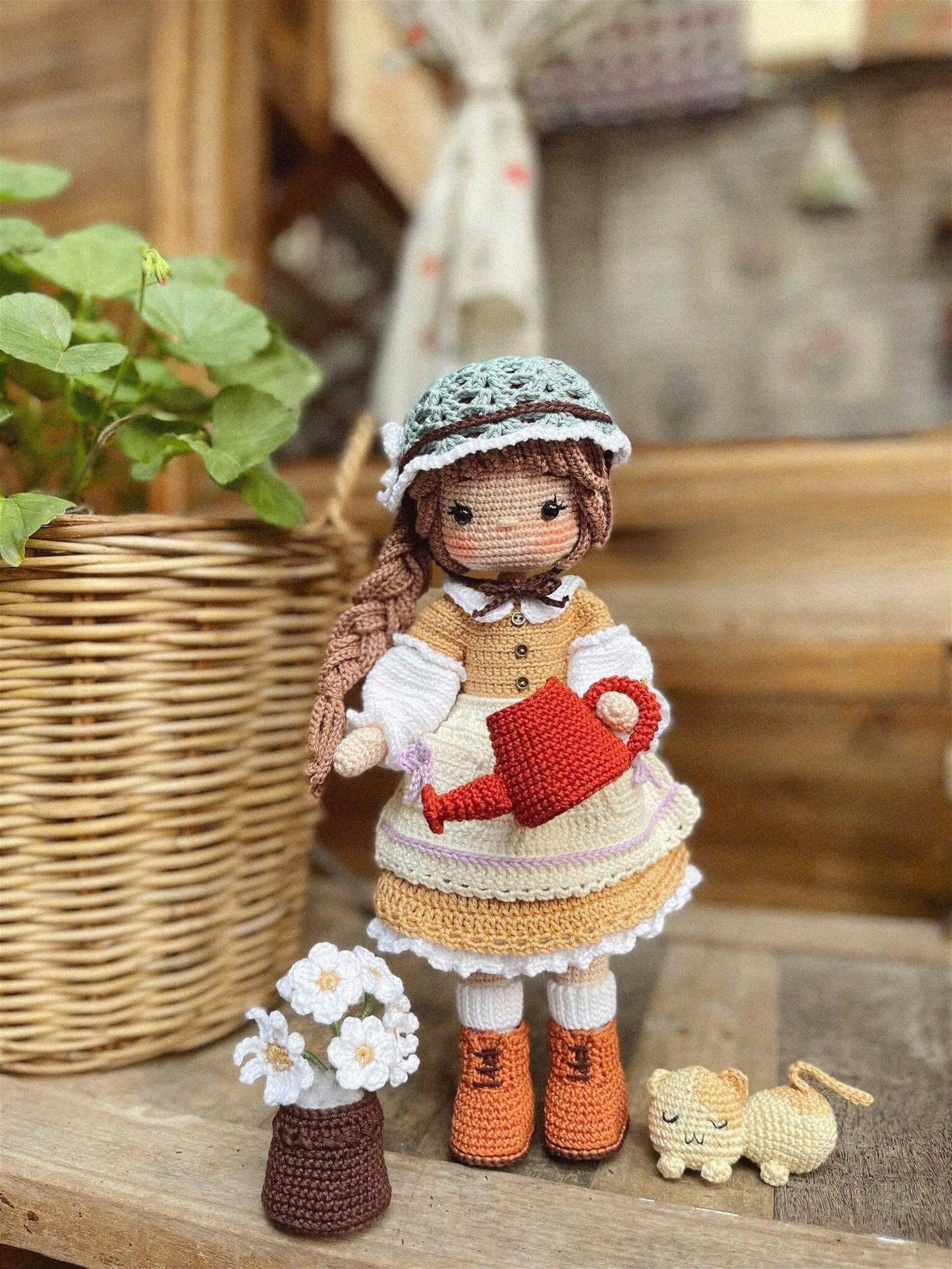 Daisy Doll Crochet Pattern