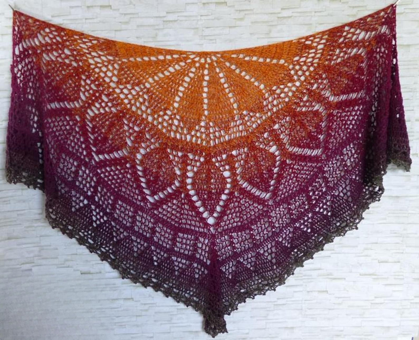 Elomina Shawl Crochet Pattern