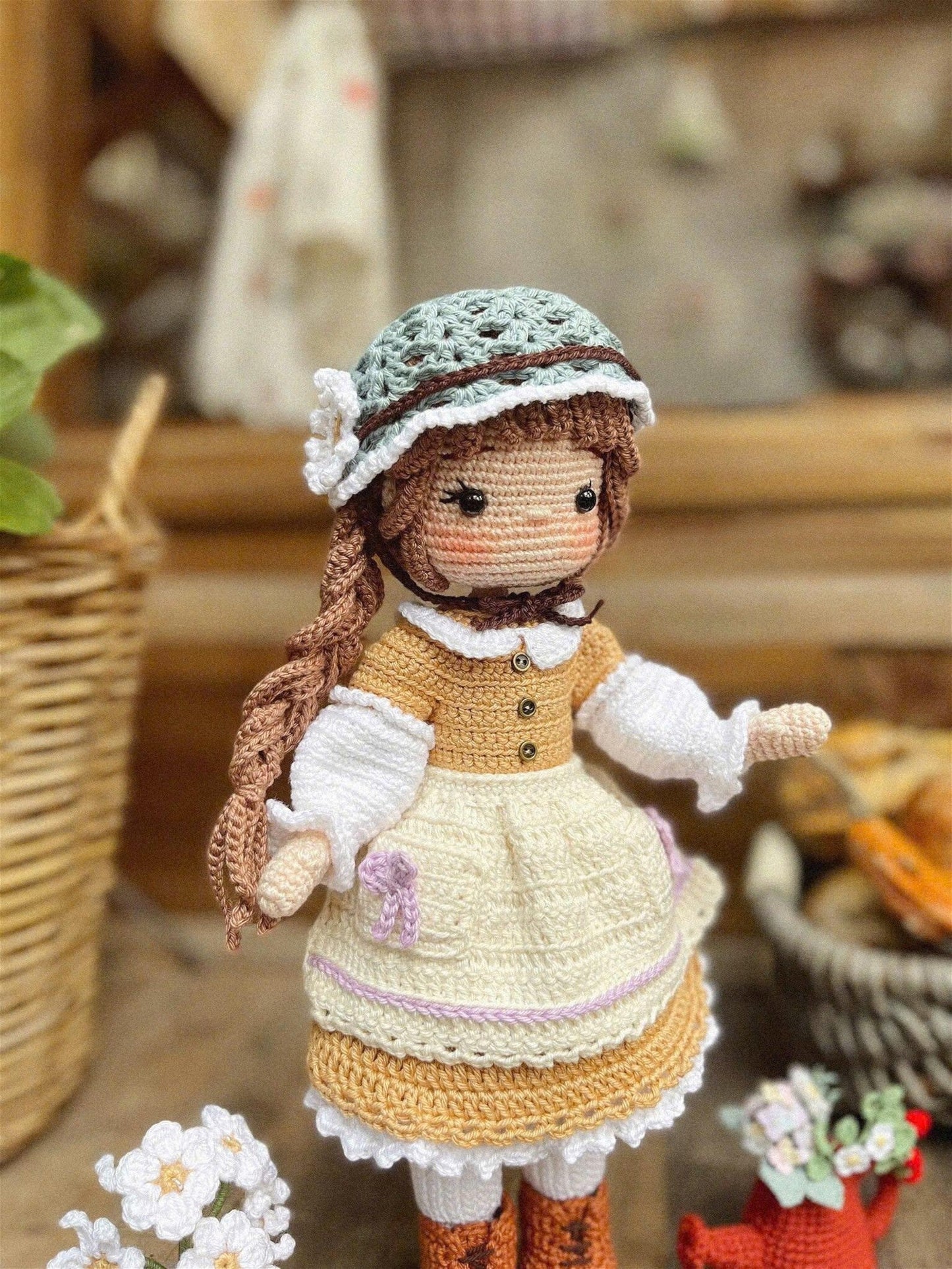 Daisy Doll Crochet Pattern