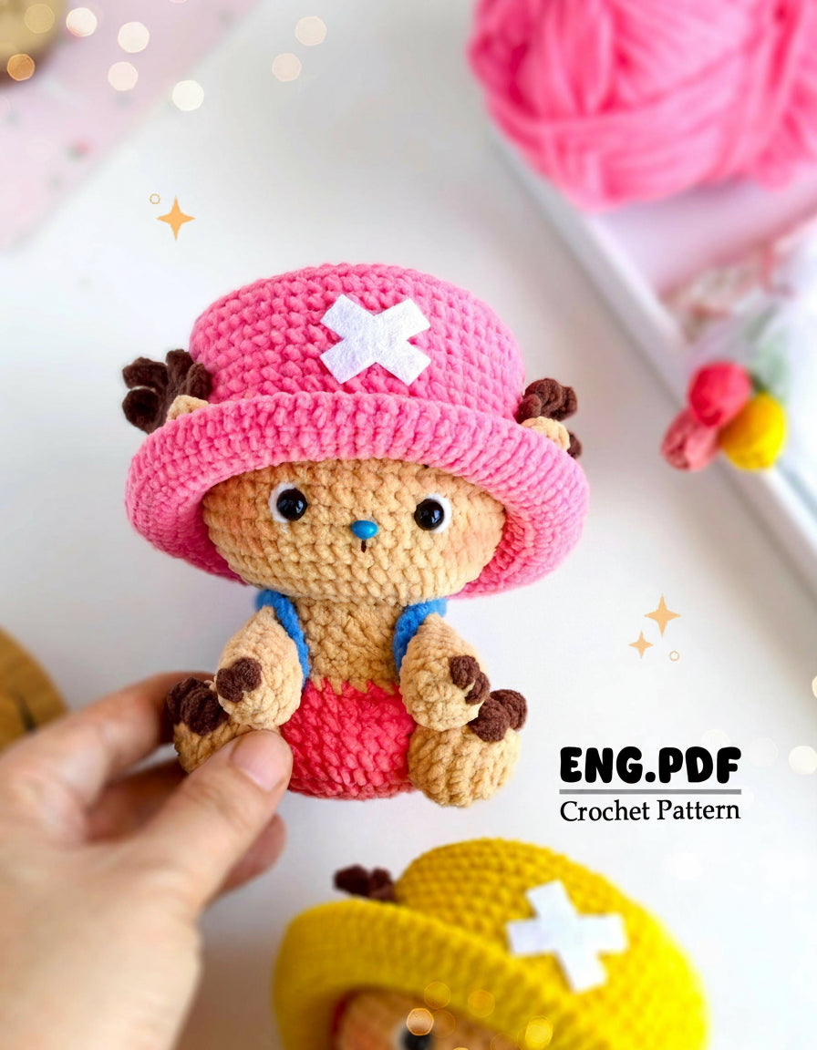 Chopper Amigurumi Crochet Pattern