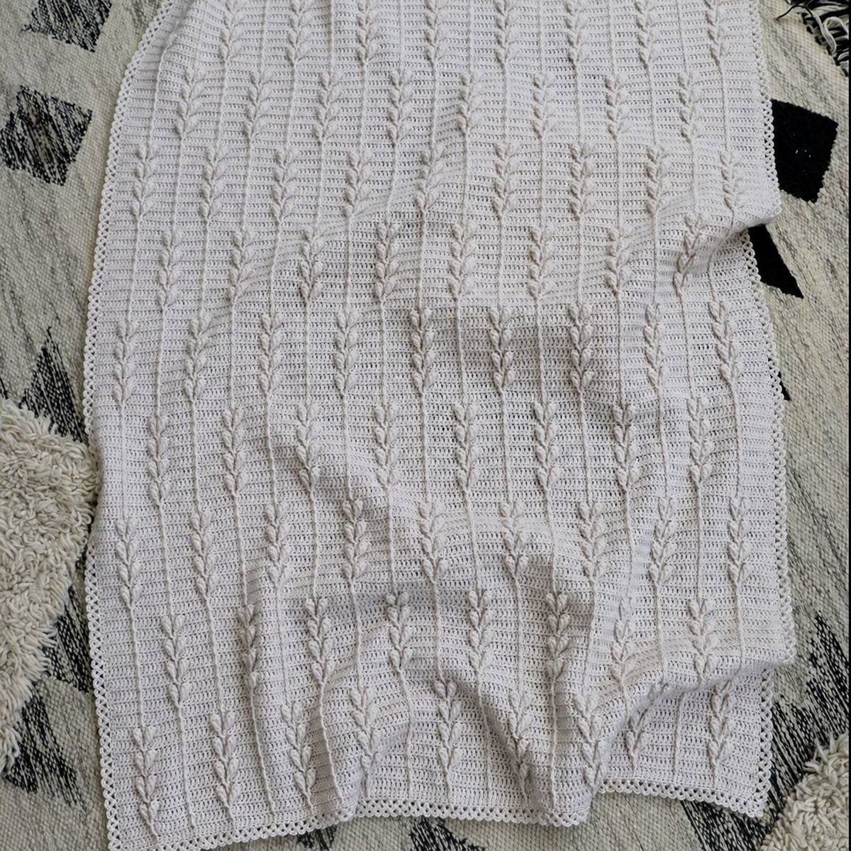 Bloomsbury Baby Afghan Crochet Pattern