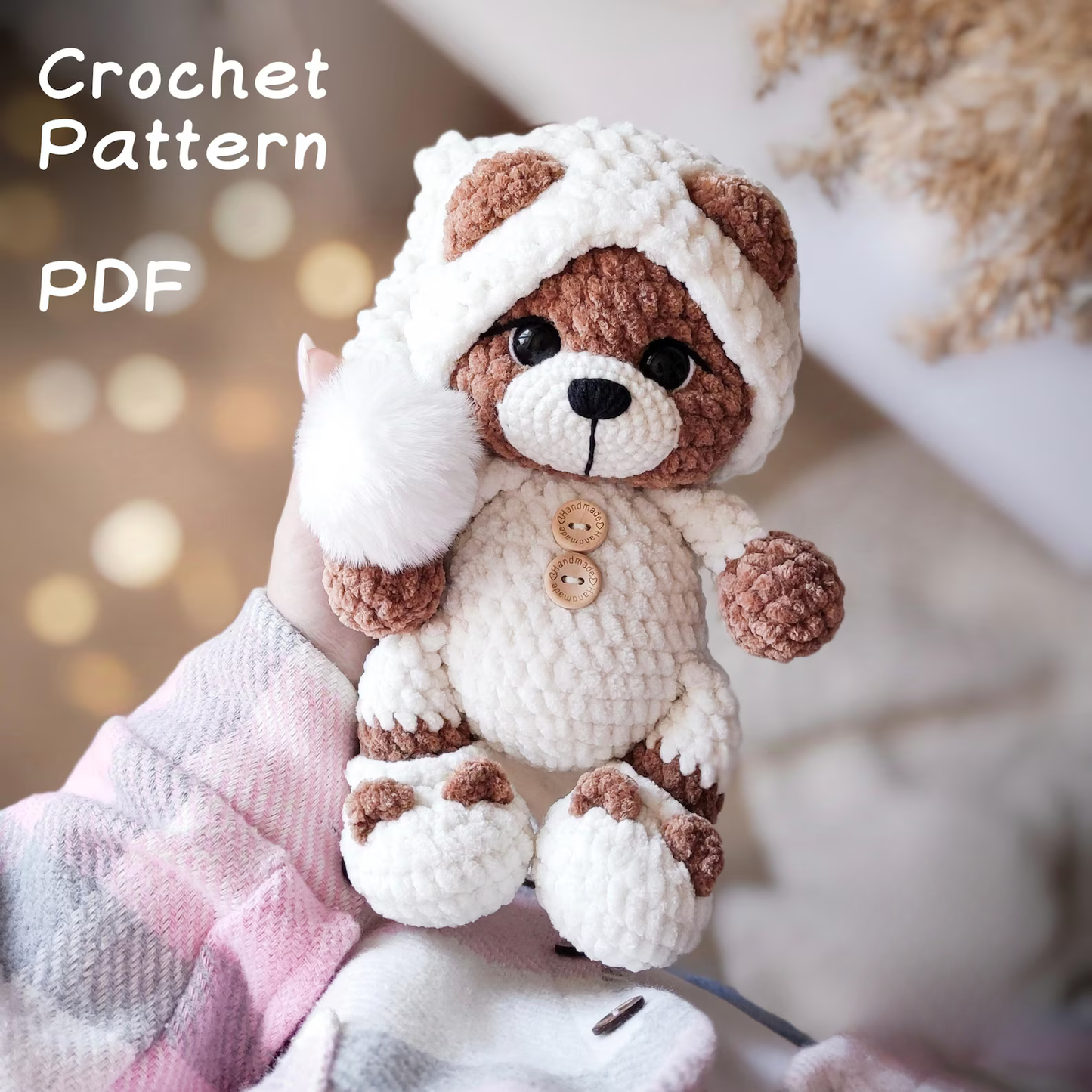 Amigurumi Teddy Bear Crochet Pattern