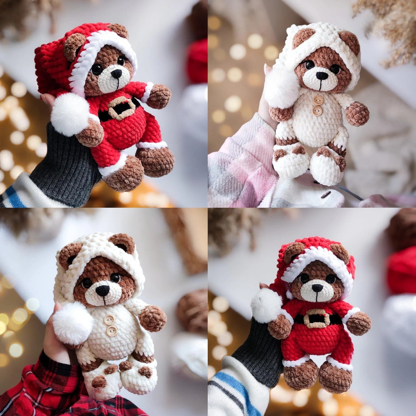 Amigurumi Teddy Bear Crochet Pattern