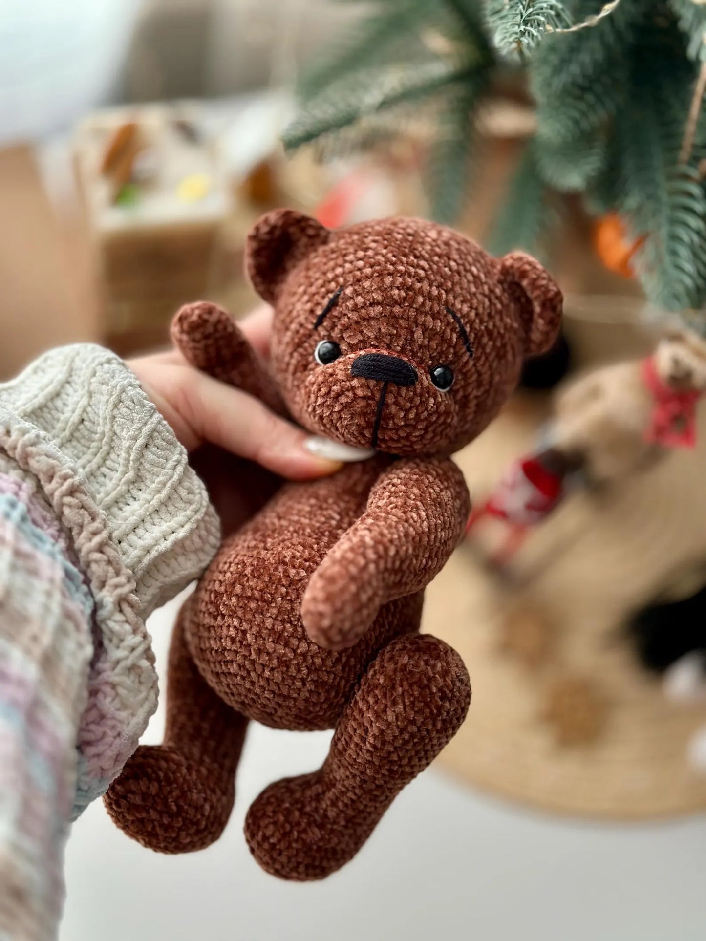 Berries Plush Bear Crochet Pattern