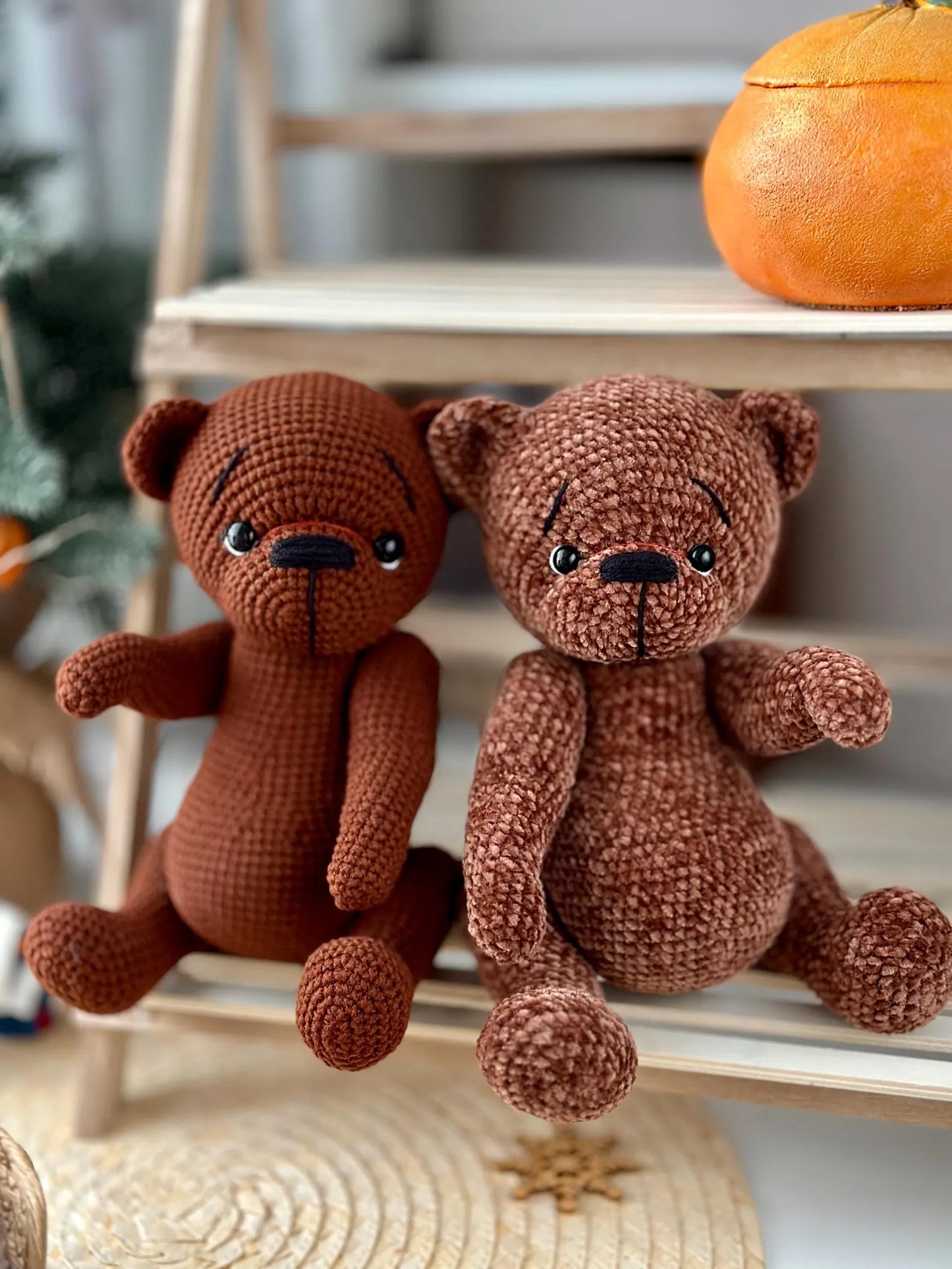 Berries Plush Bear Crochet Pattern