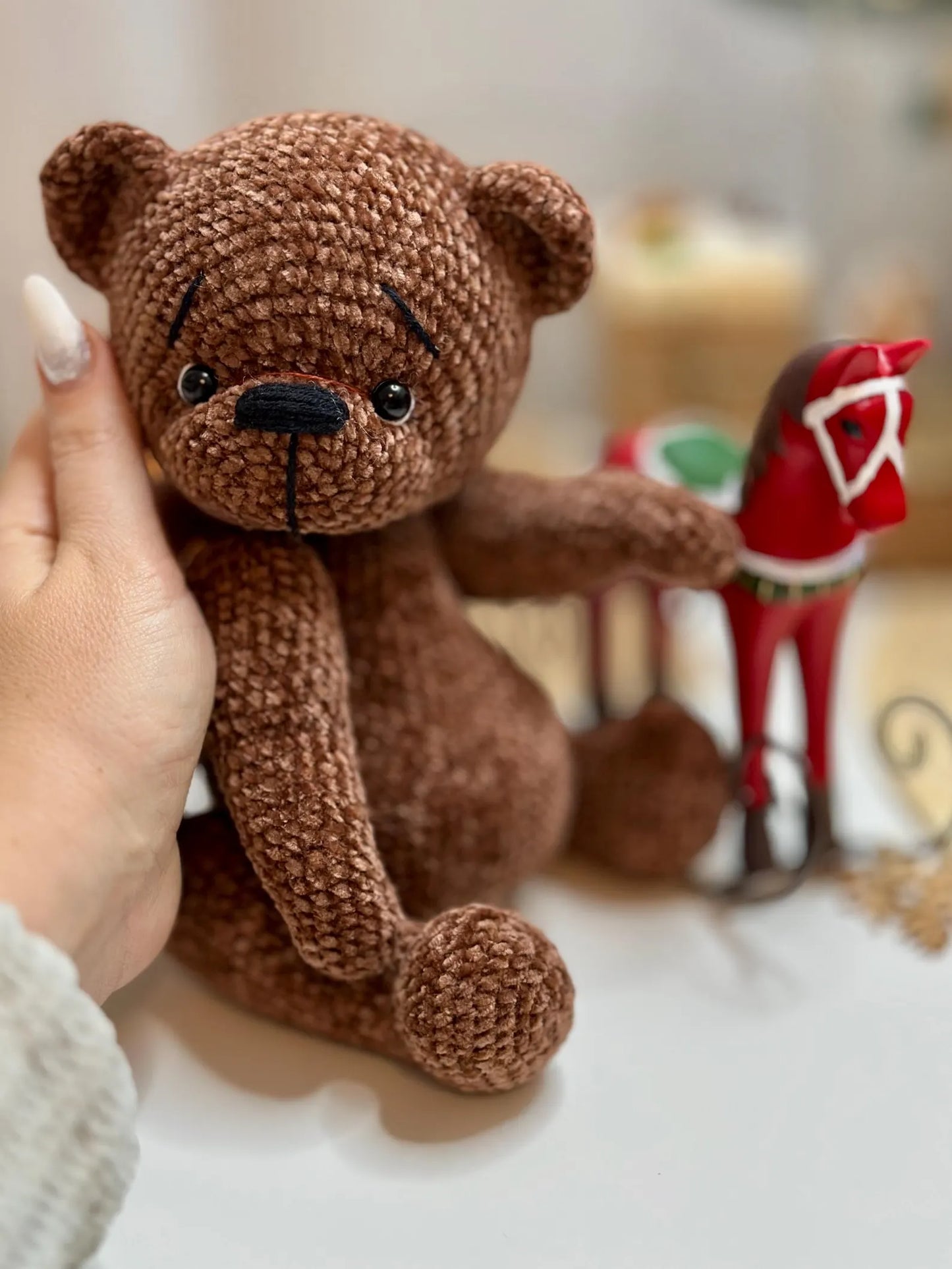 Berries Plush Bear Crochet Pattern