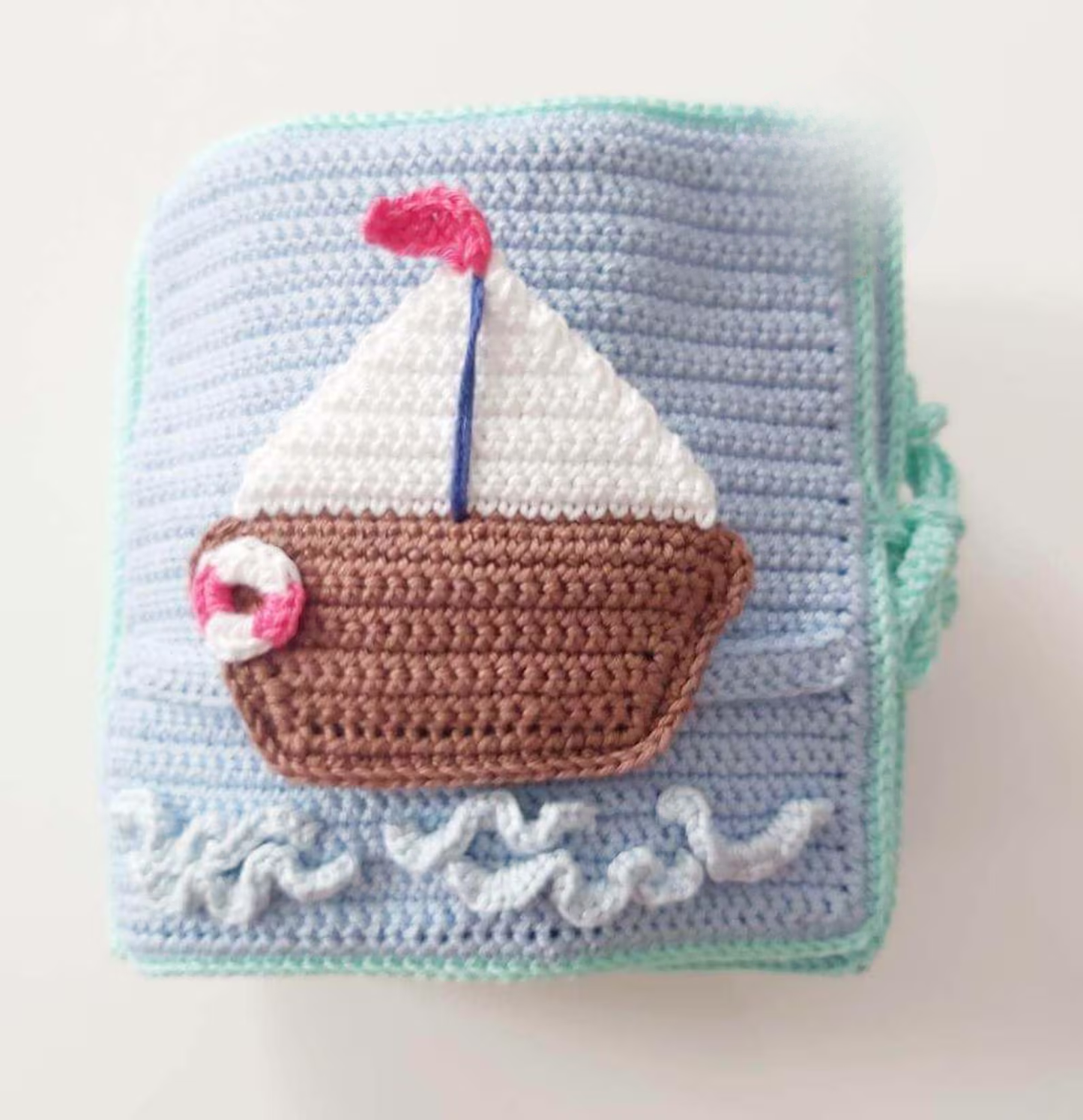 Busy Activity Sensory Book Crochet Pattern