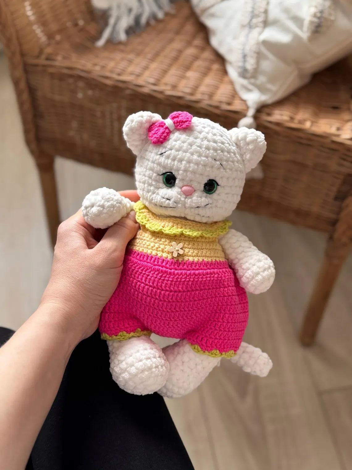 Plush Bunny & Cat Crochet Pattern