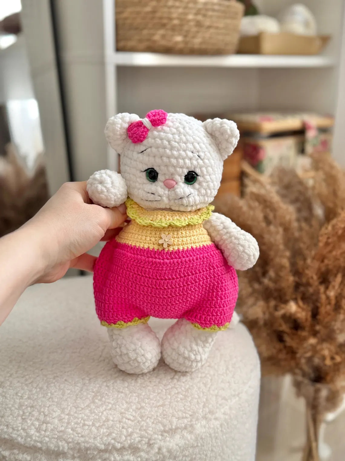 Plush Bunny & Cat Crochet Pattern