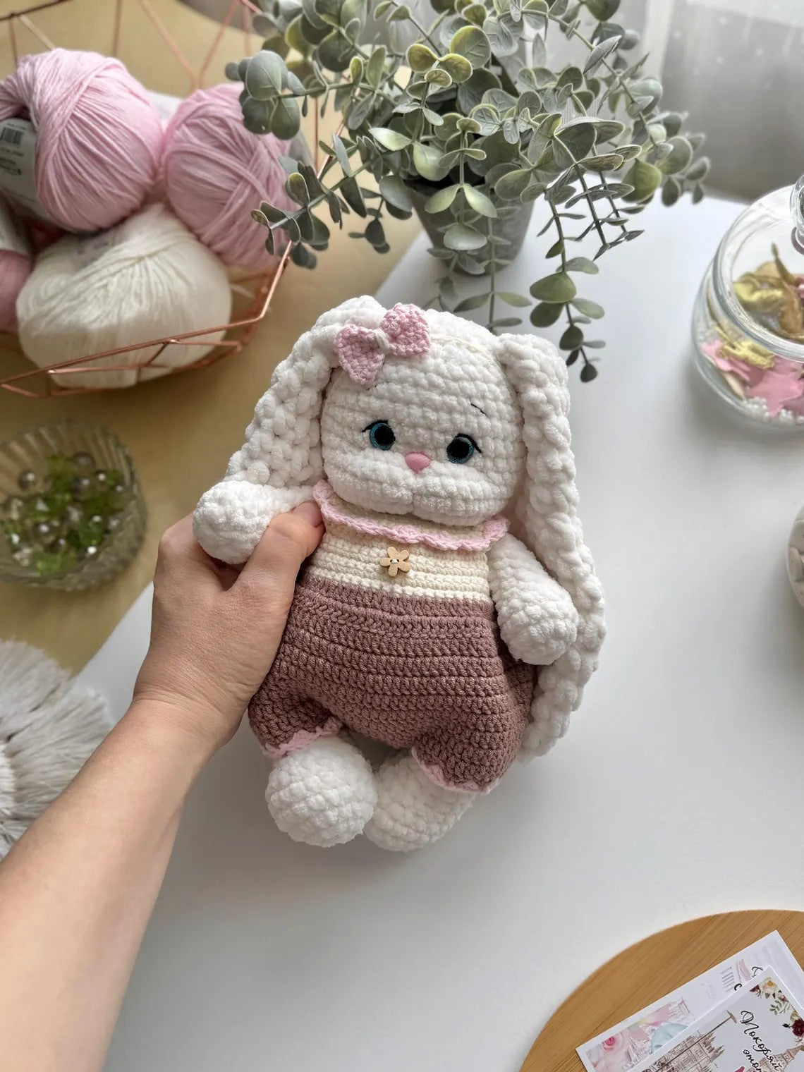 Plush Bunny & Cat Crochet Pattern