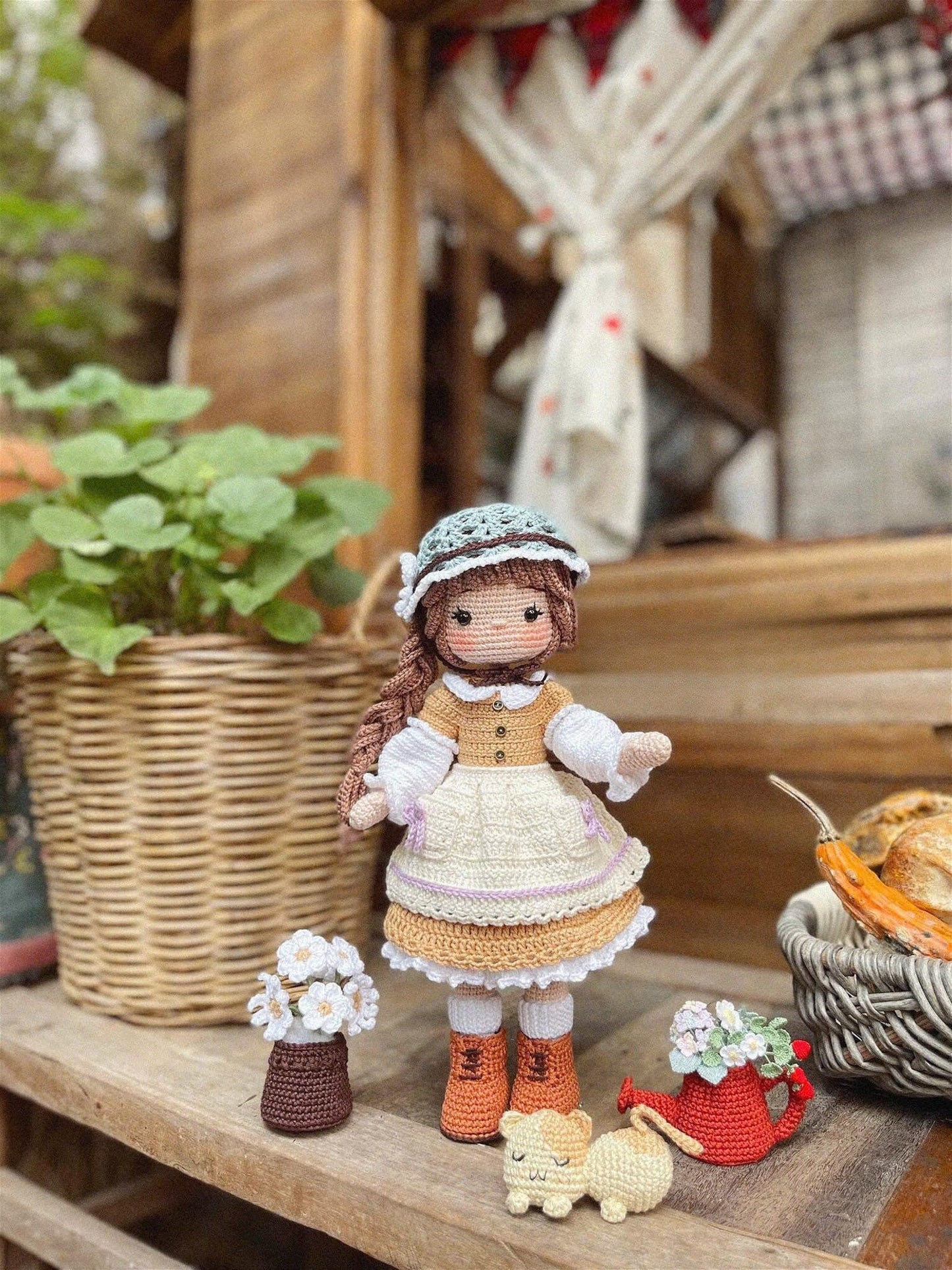 Daisy Doll Crochet Pattern