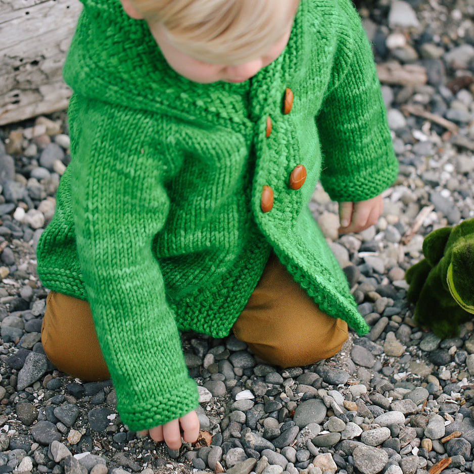 Latte Coat Knitting Pattern