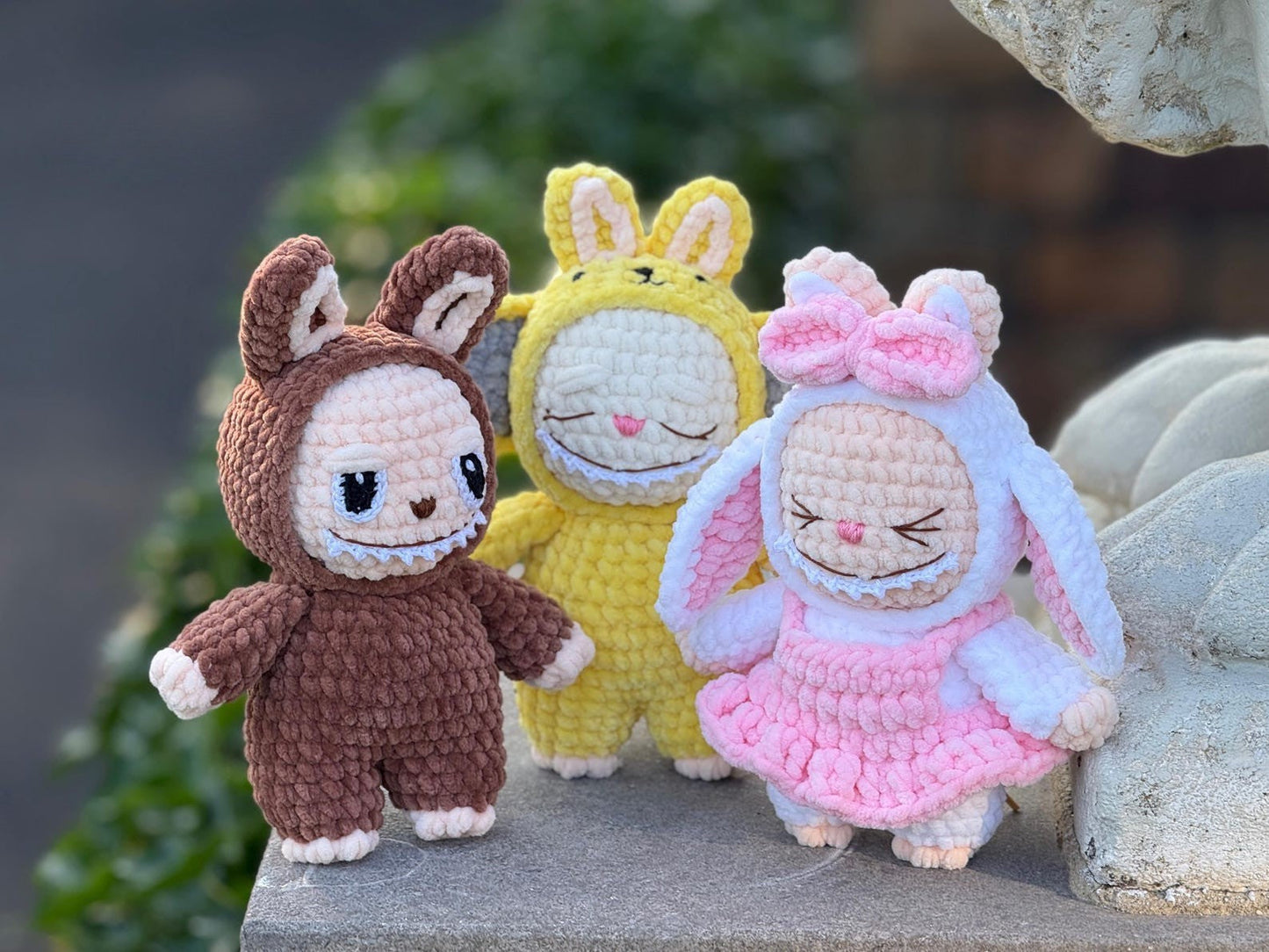 Labubu Plush Toy Crochet Pattern
