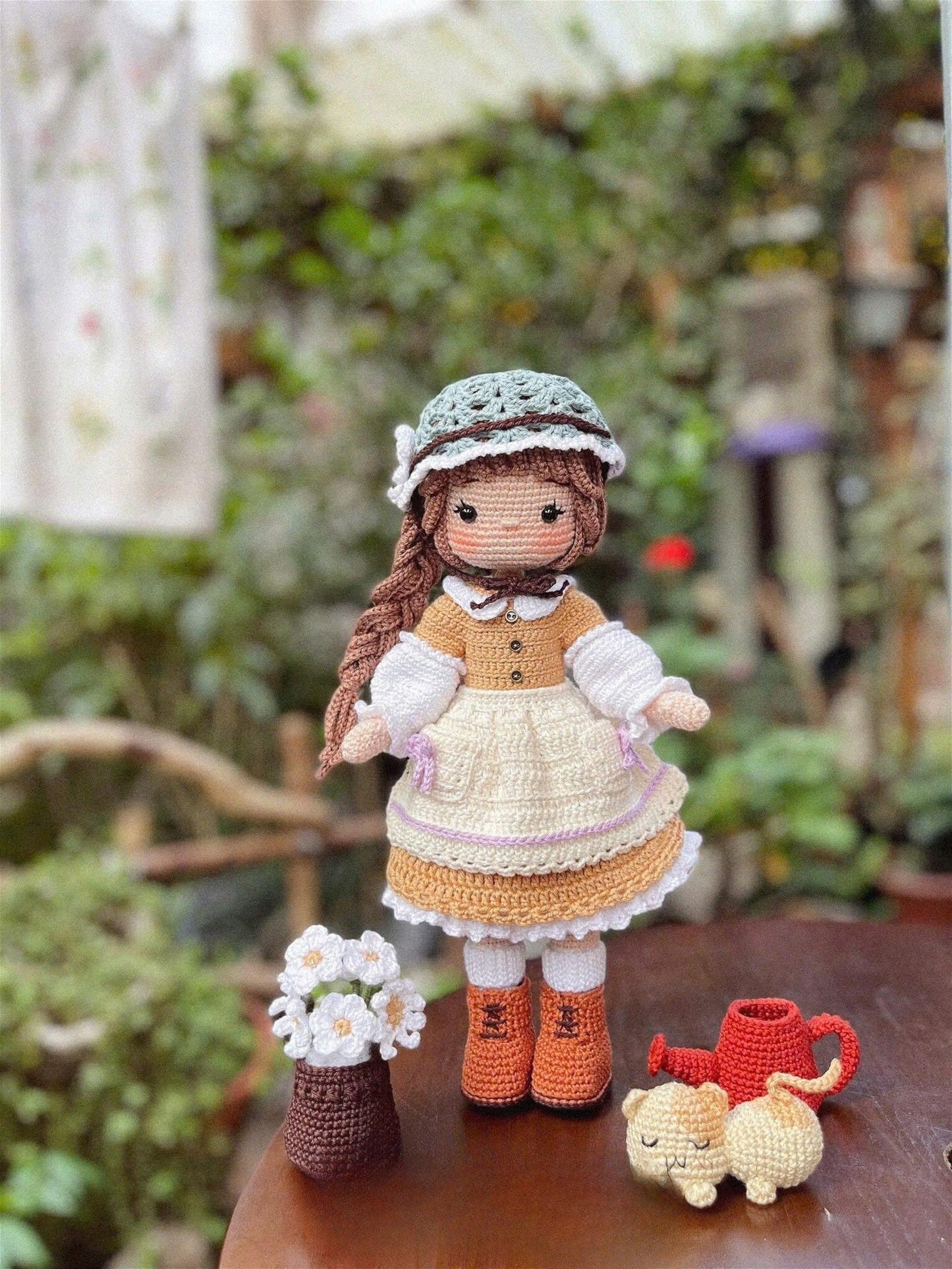 Daisy Doll Crochet Pattern