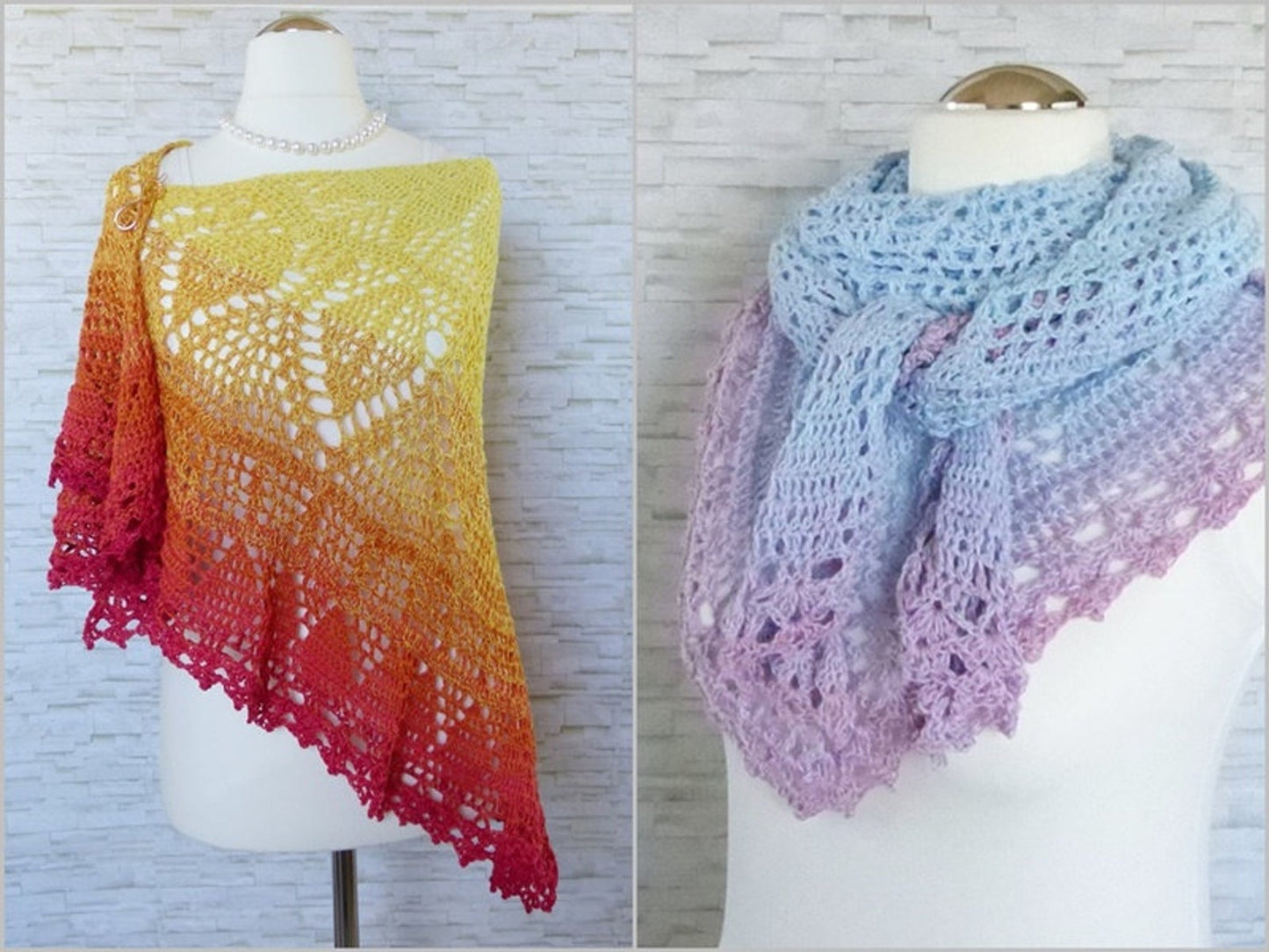 Elomina Shawl Crochet Pattern