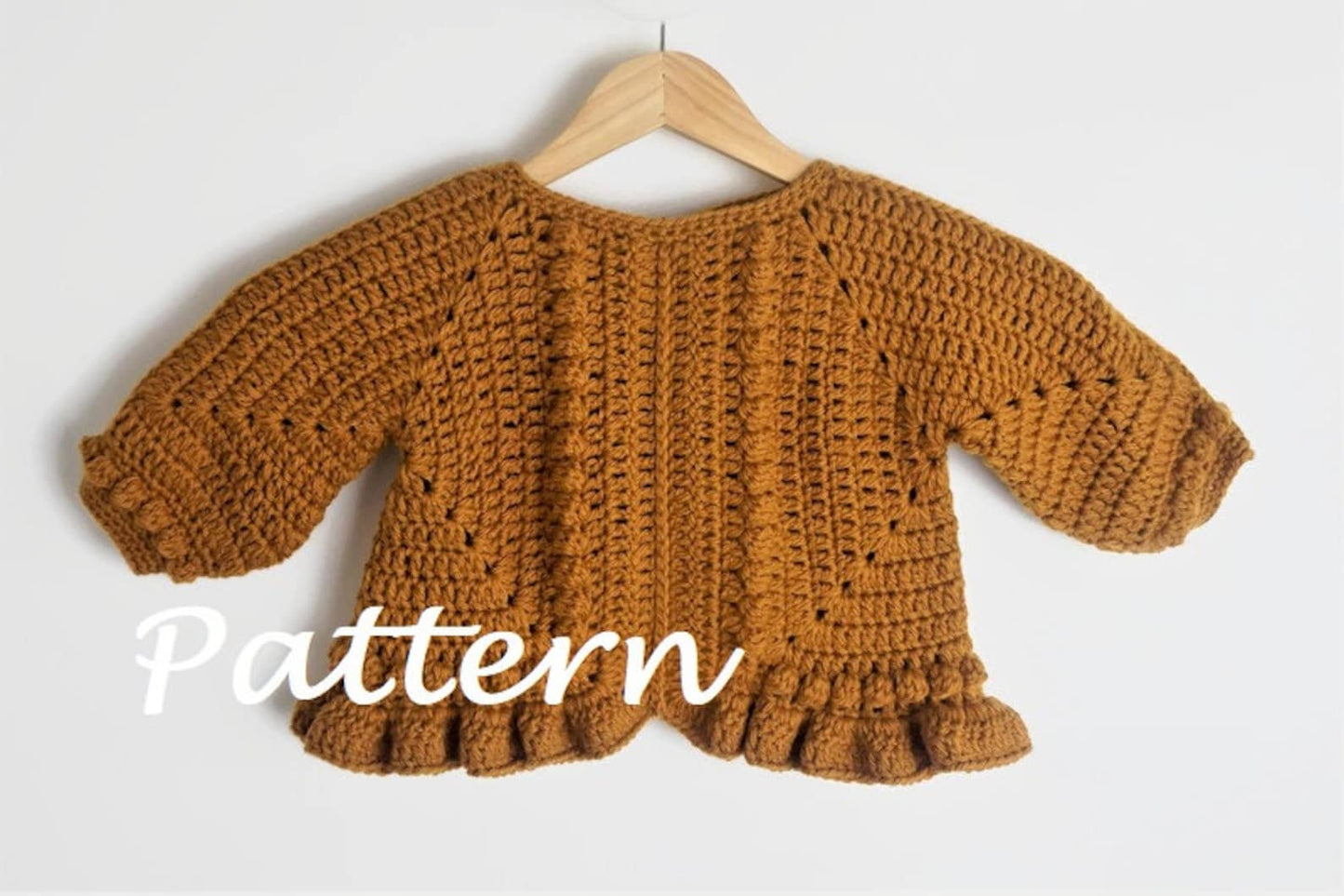 Child Granny Square Sweater Crochet Pattern