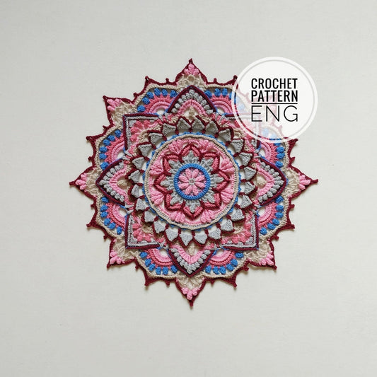 Dreamcatcher Mandala Crochet Pattern