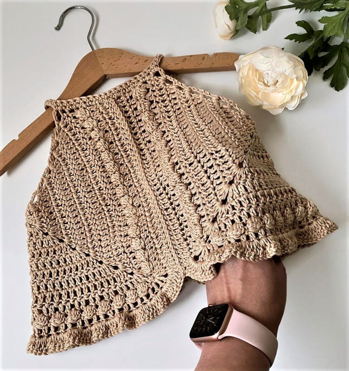 Liv Granny Square Top Child Crochet Baby