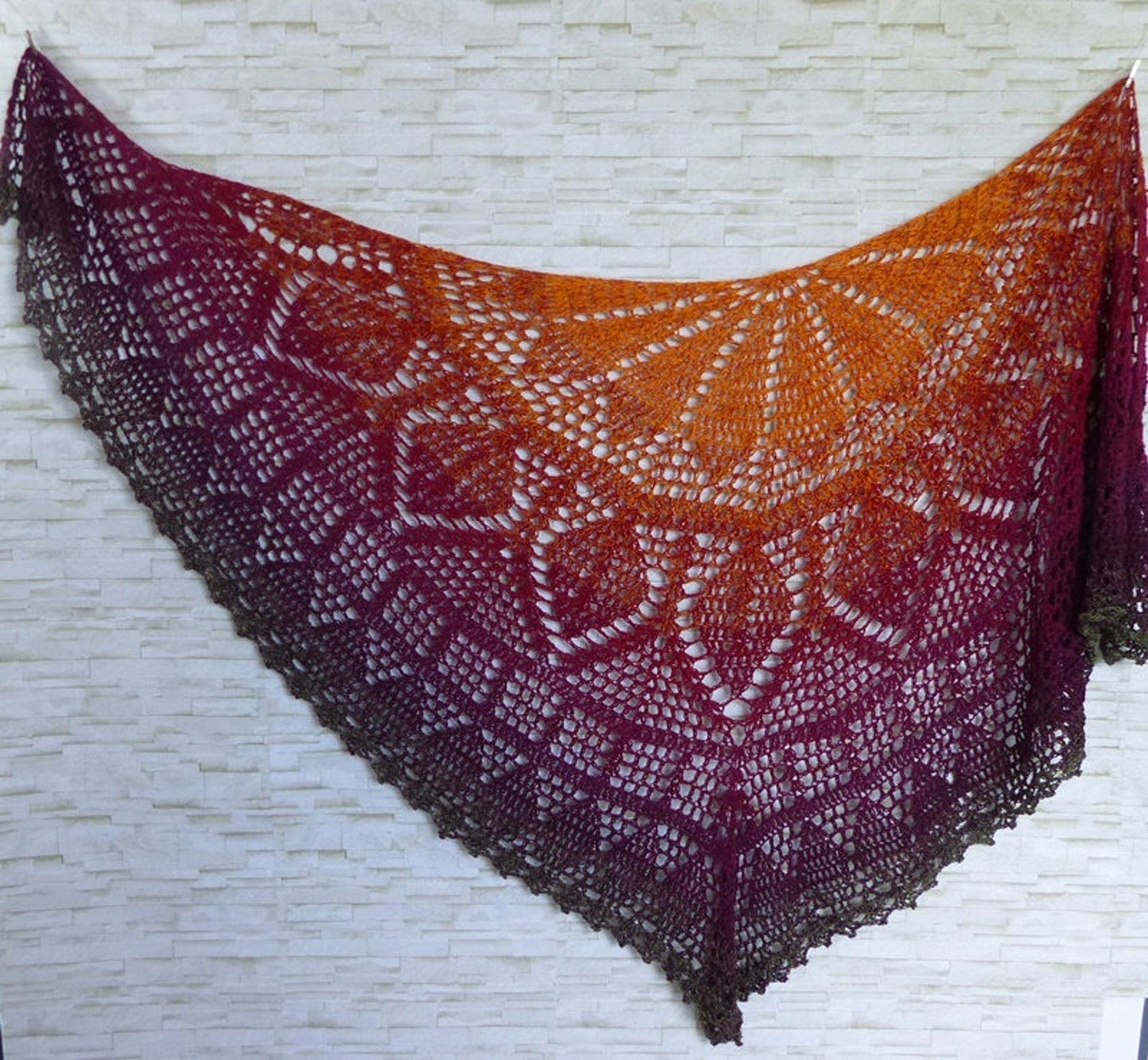 Elomina Shawl Crochet Pattern