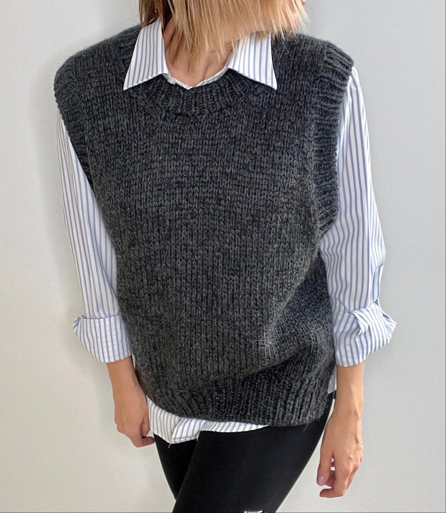 Easy To Knit Vest Pattern