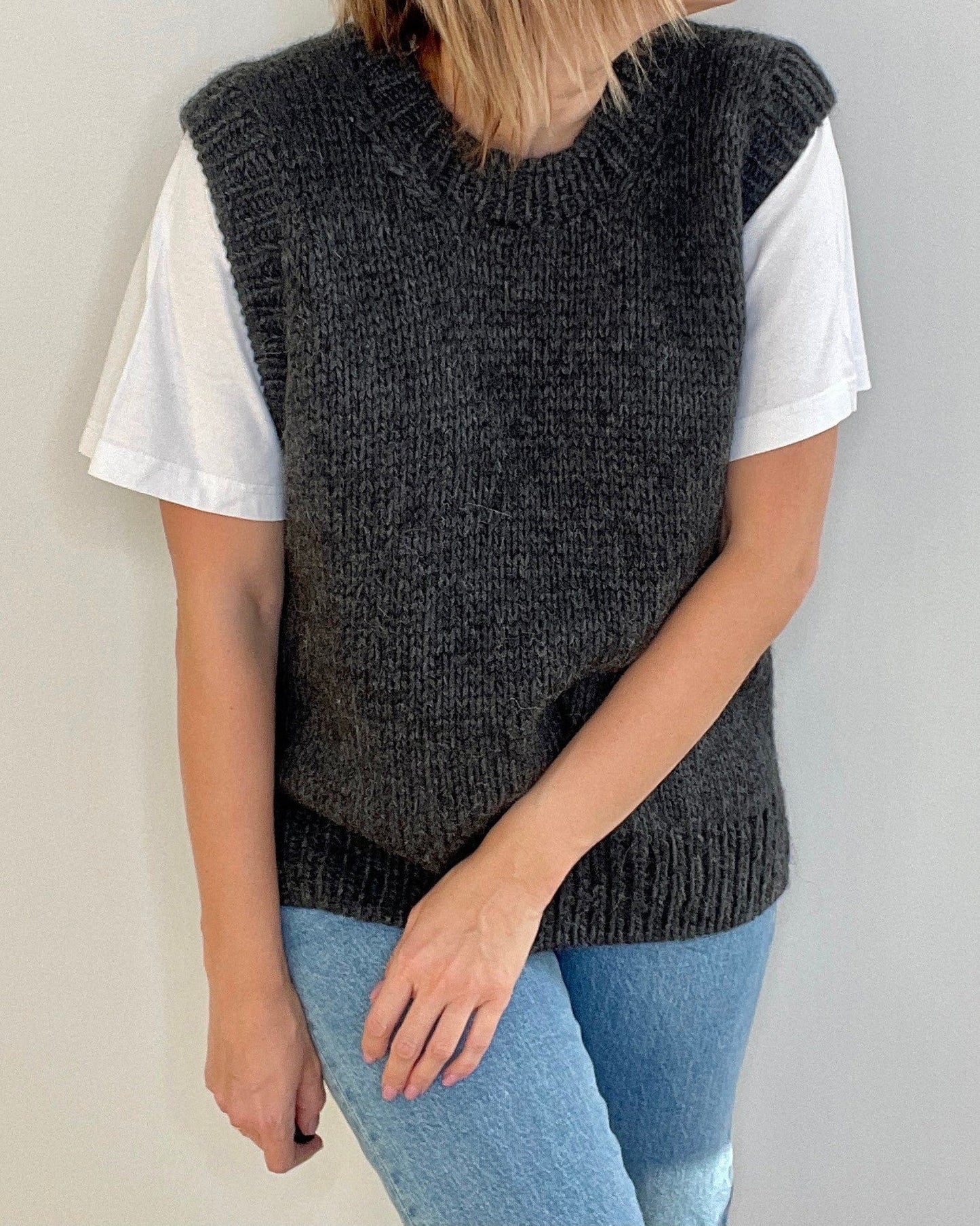 Easy To Knit Vest Pattern