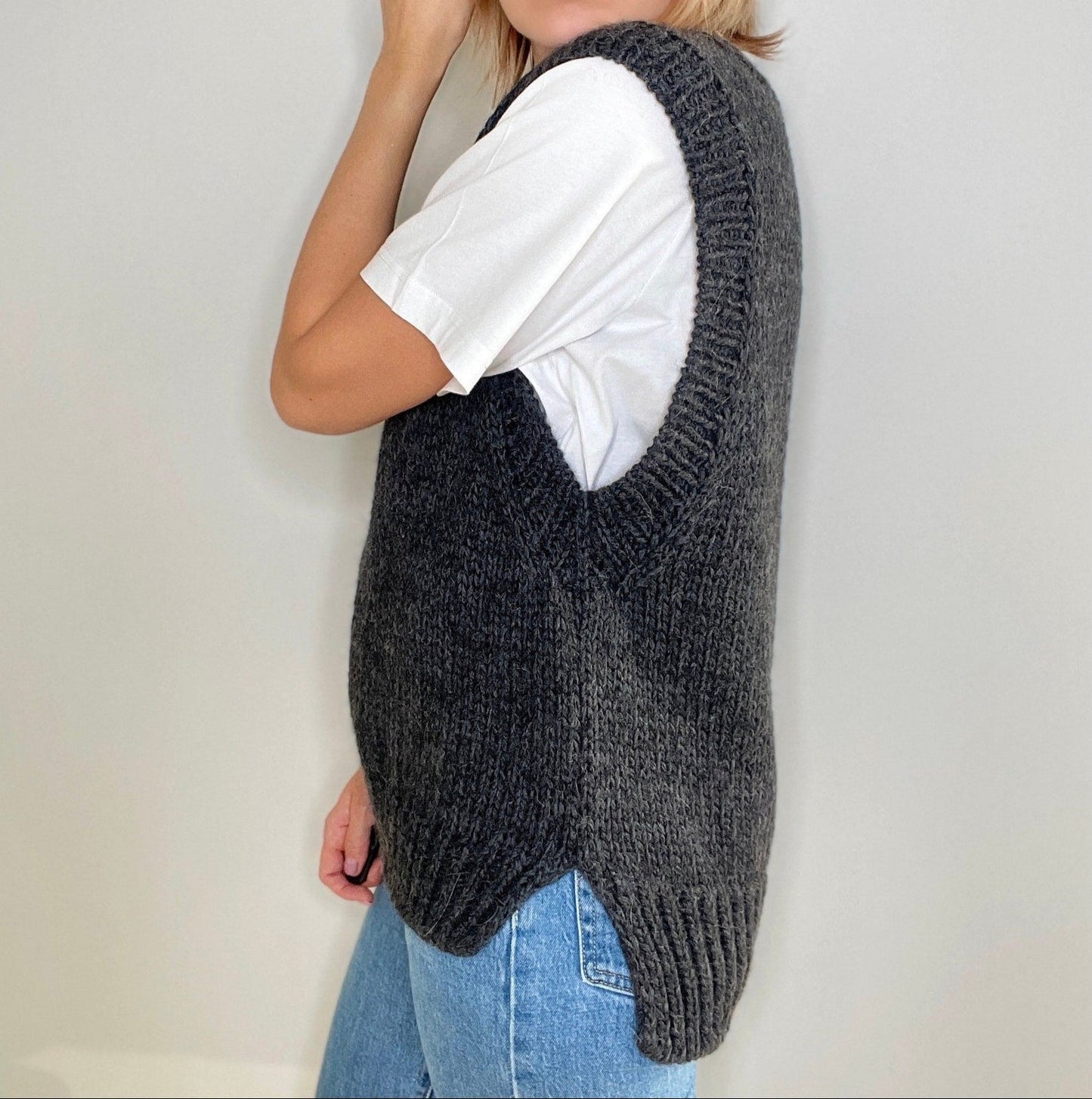 Easy To Knit Vest Pattern