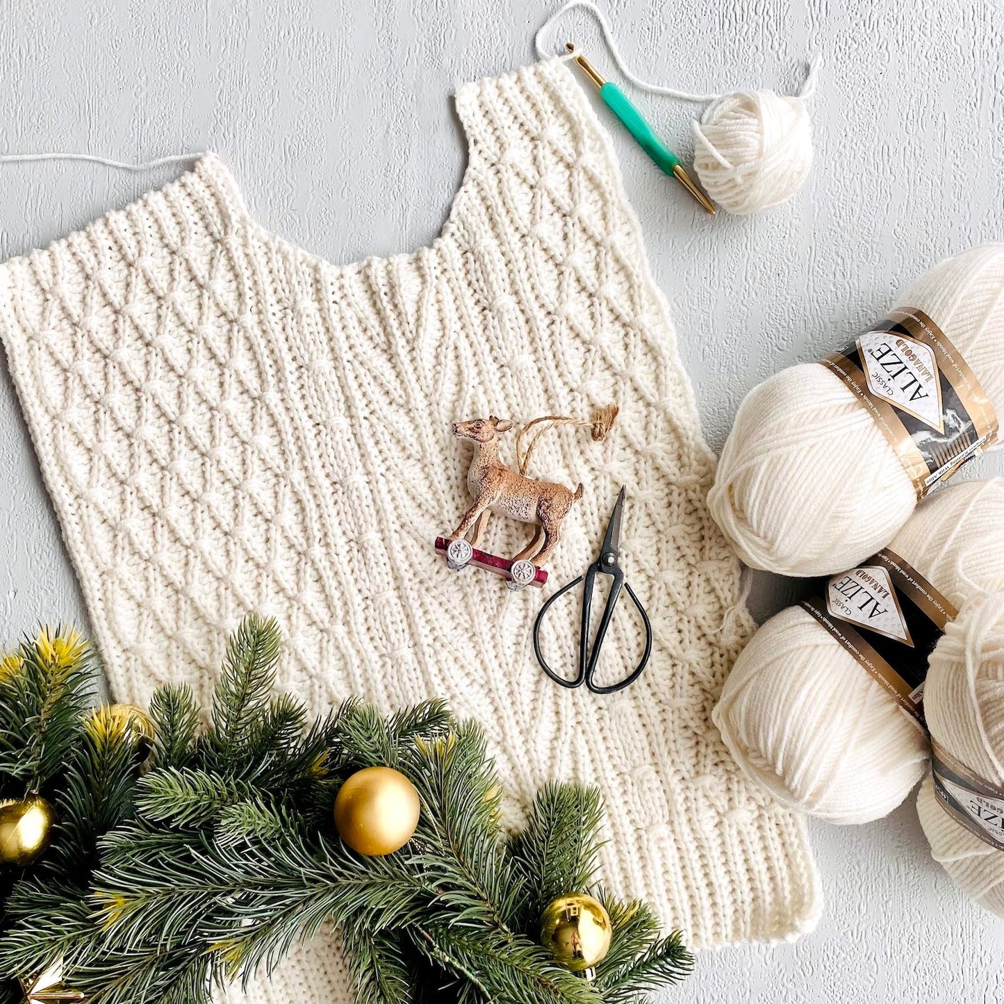 Fusion Sweater Crochet Pattern