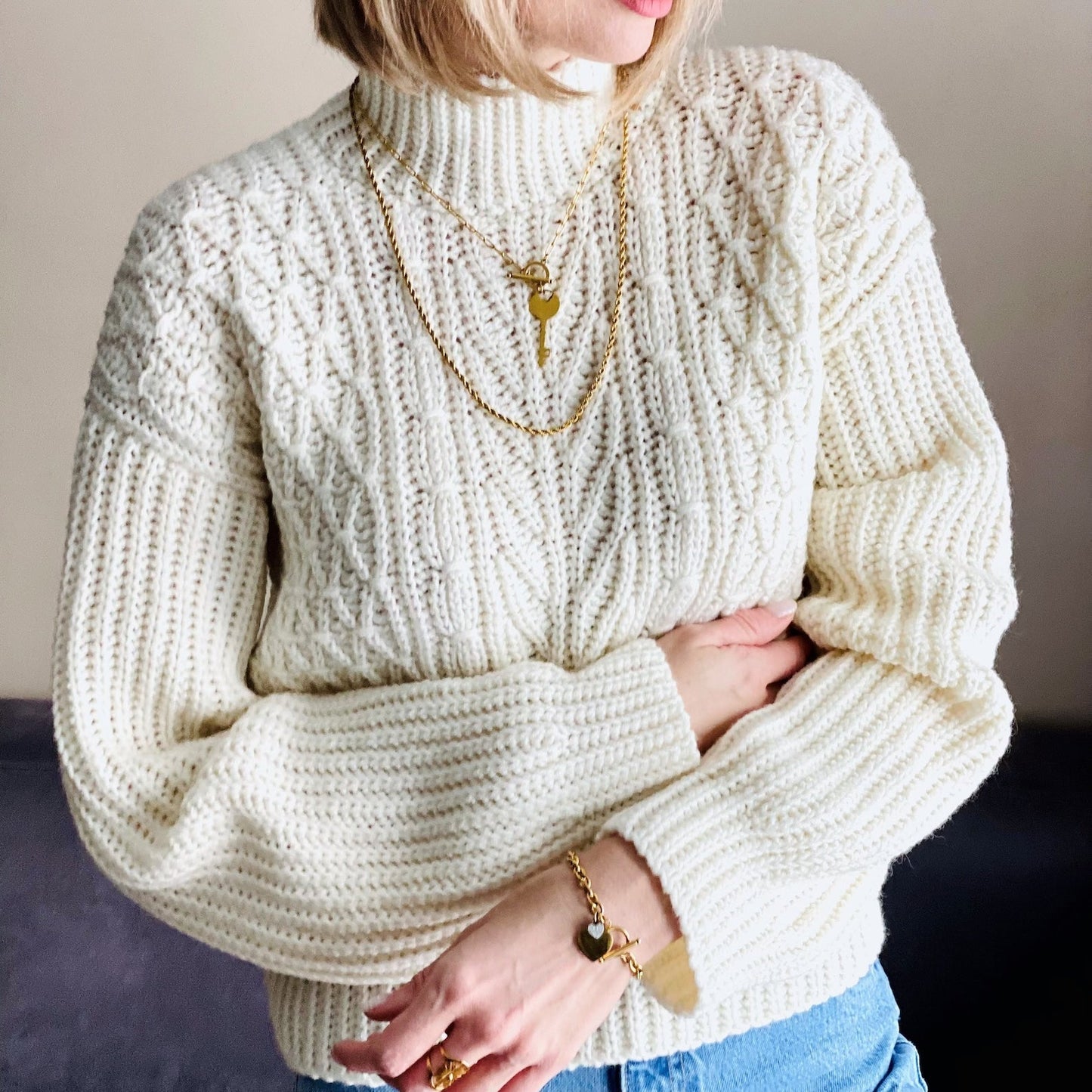 Fusion Sweater Crochet Pattern