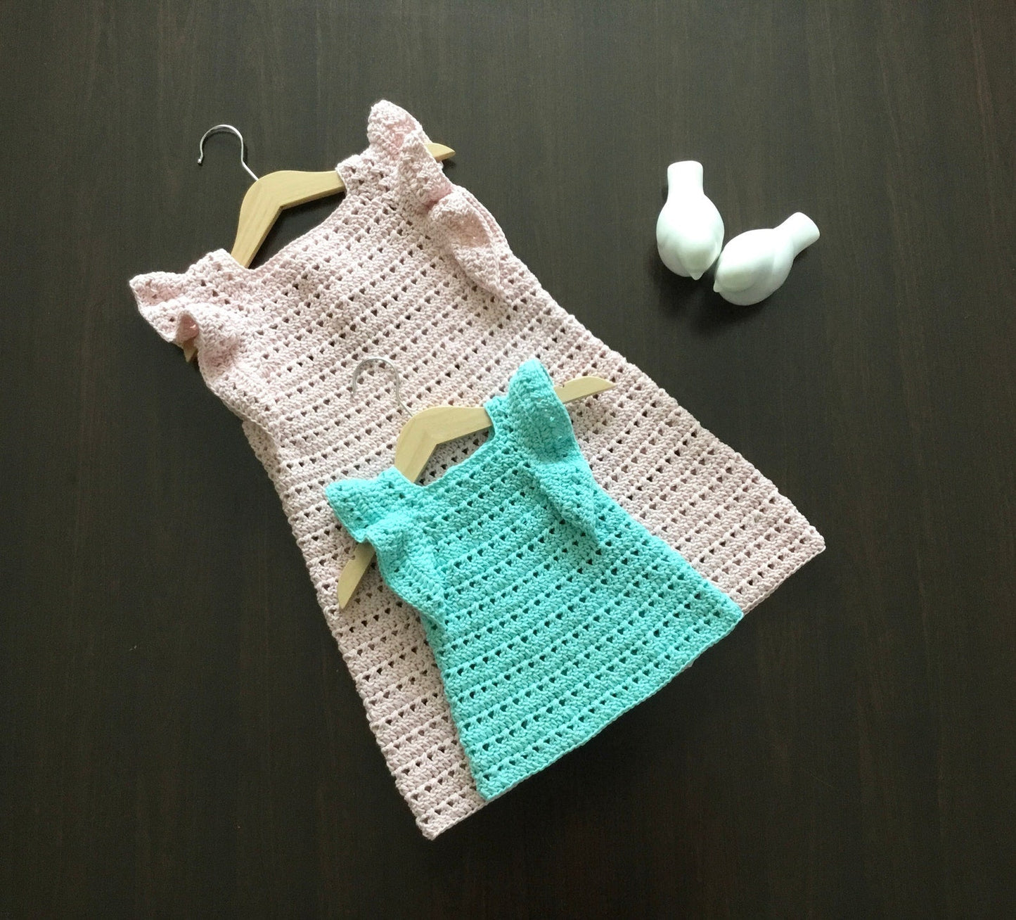 Mia Baby Girl Frill Dress Crochet Pattern