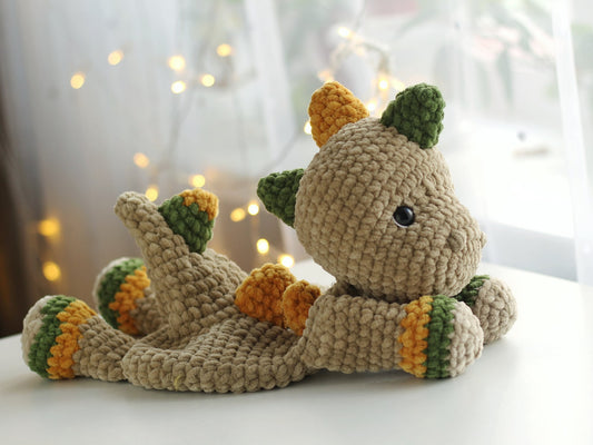 Dinosaur Comforter Crochet Pattern