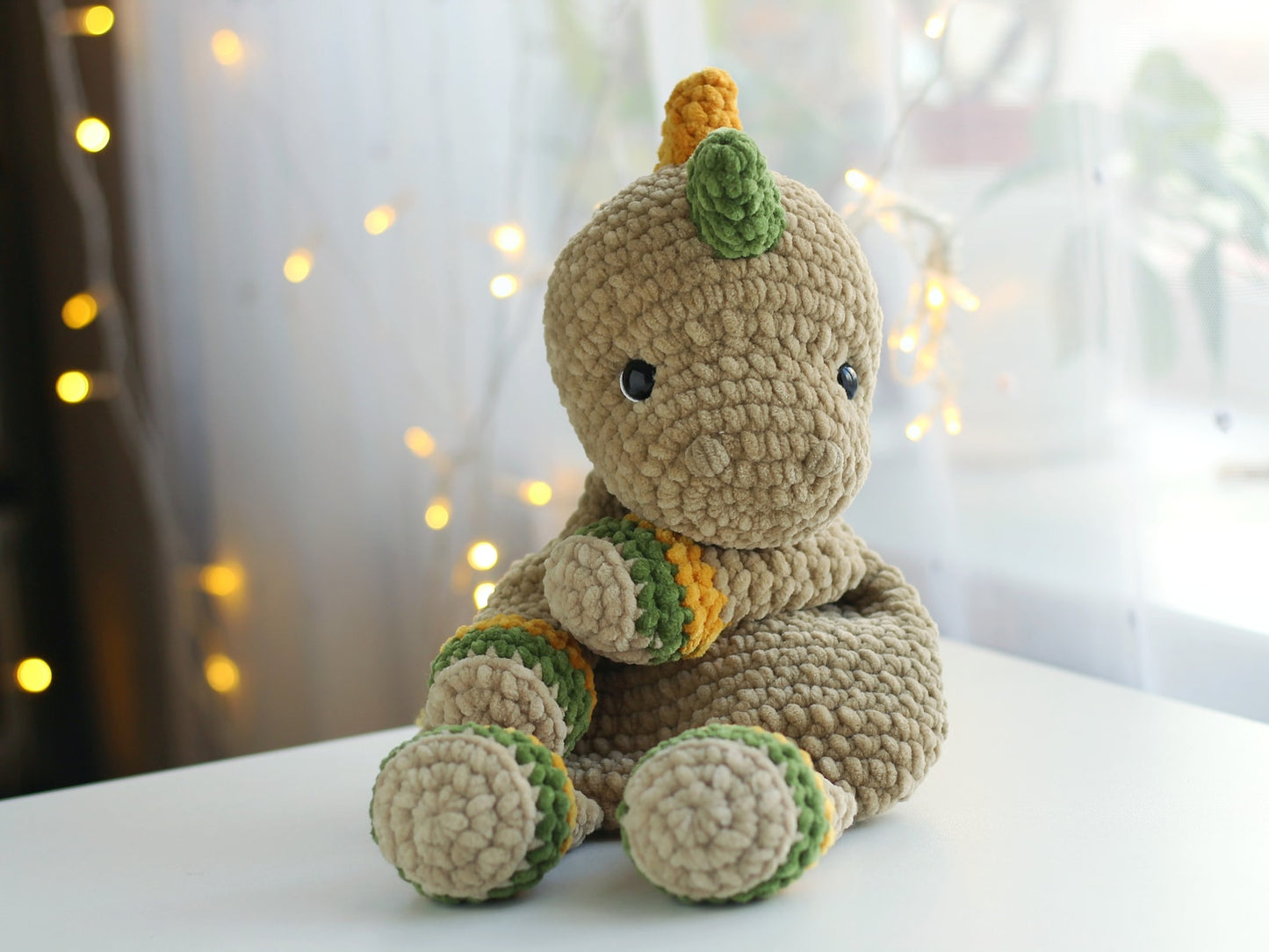 Dinosaur Comforter Crochet Pattern