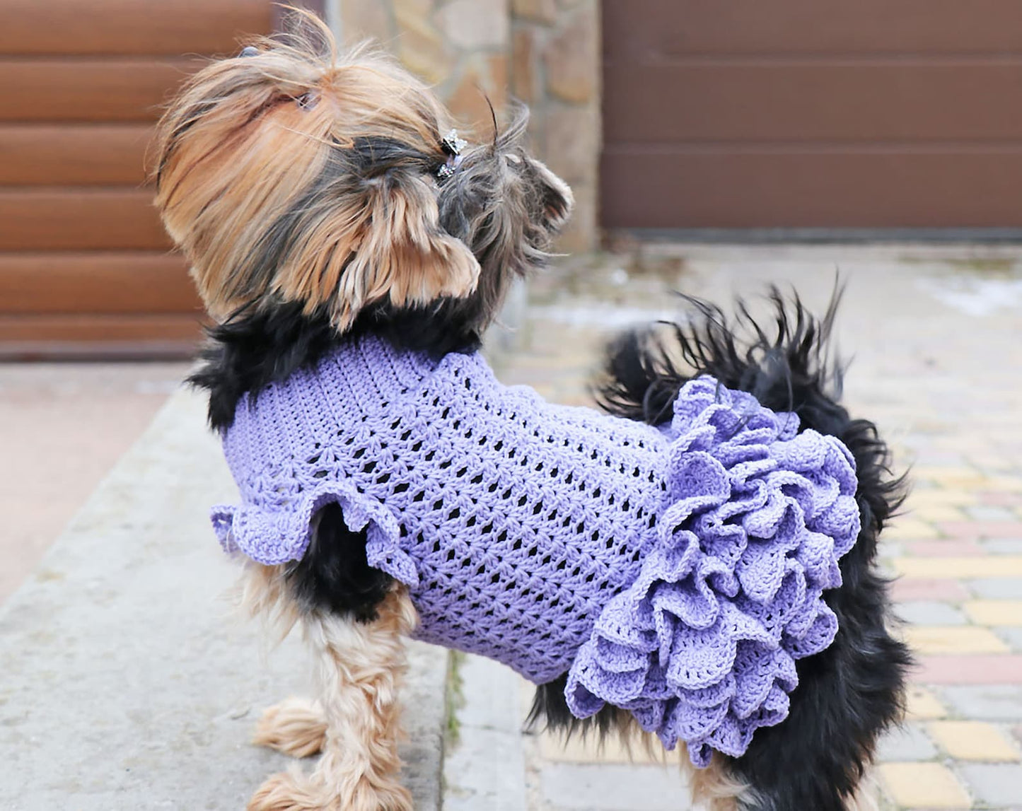 Easy Dog Dress Crochet Pattern