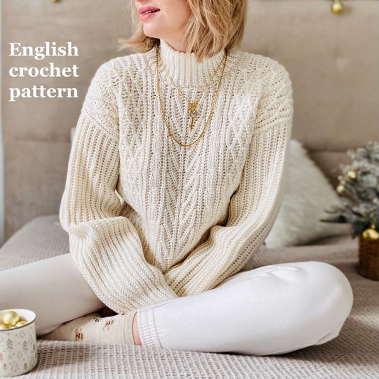 Fusion Sweater Crochet Pattern