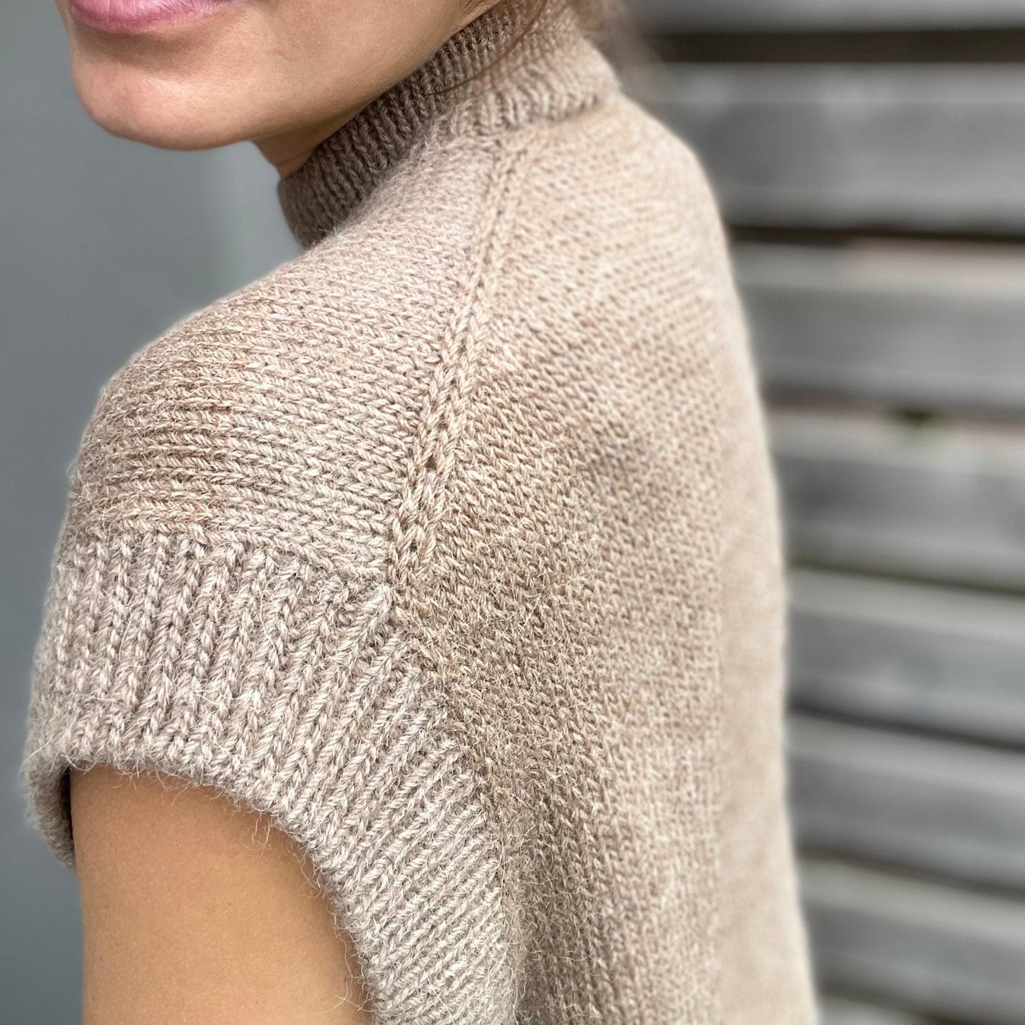 Fast To Knit Vest Knitting Pattern