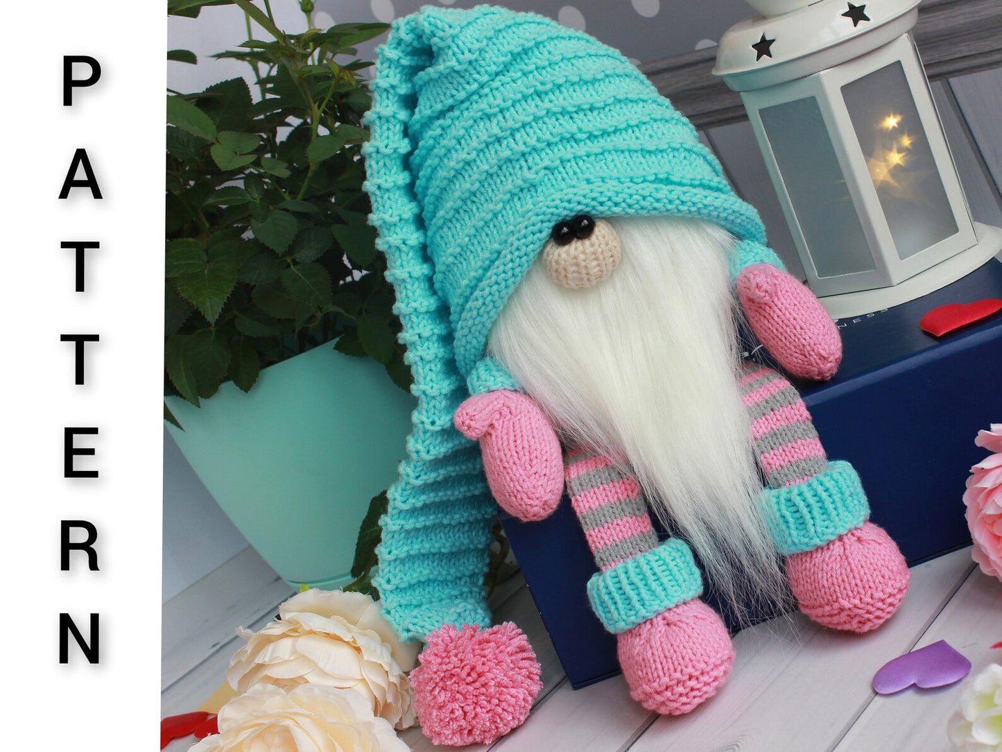 Christmas gnome KNITTING PATTERN