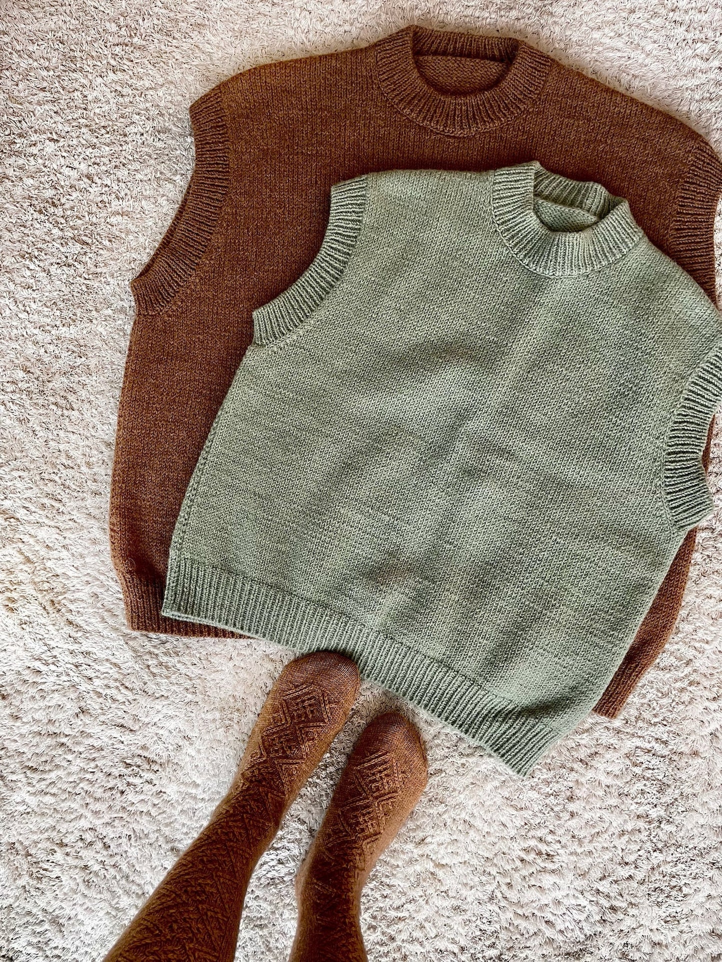 Fast To Knit Vest Knitting Pattern