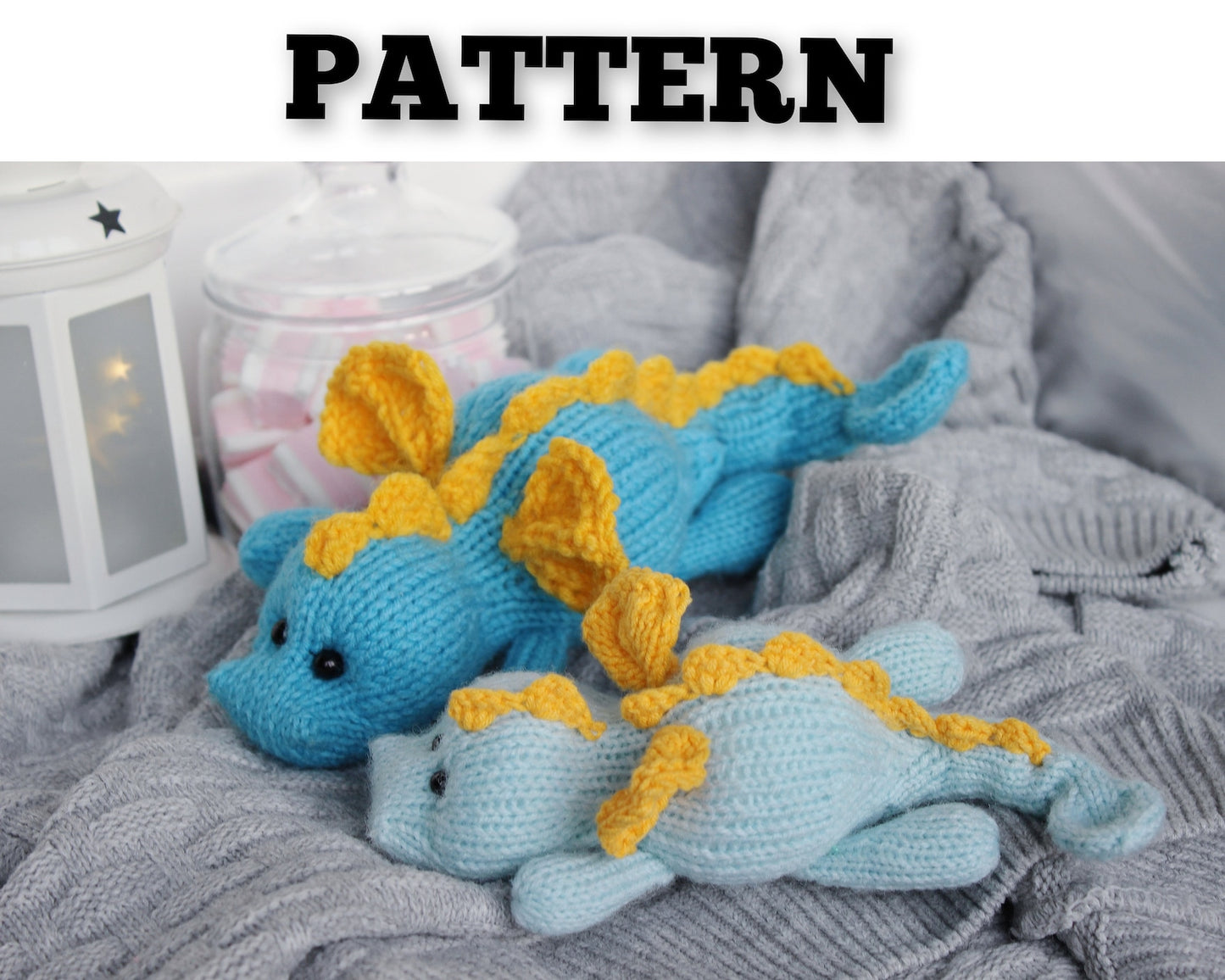 DRAGON knitting pattern