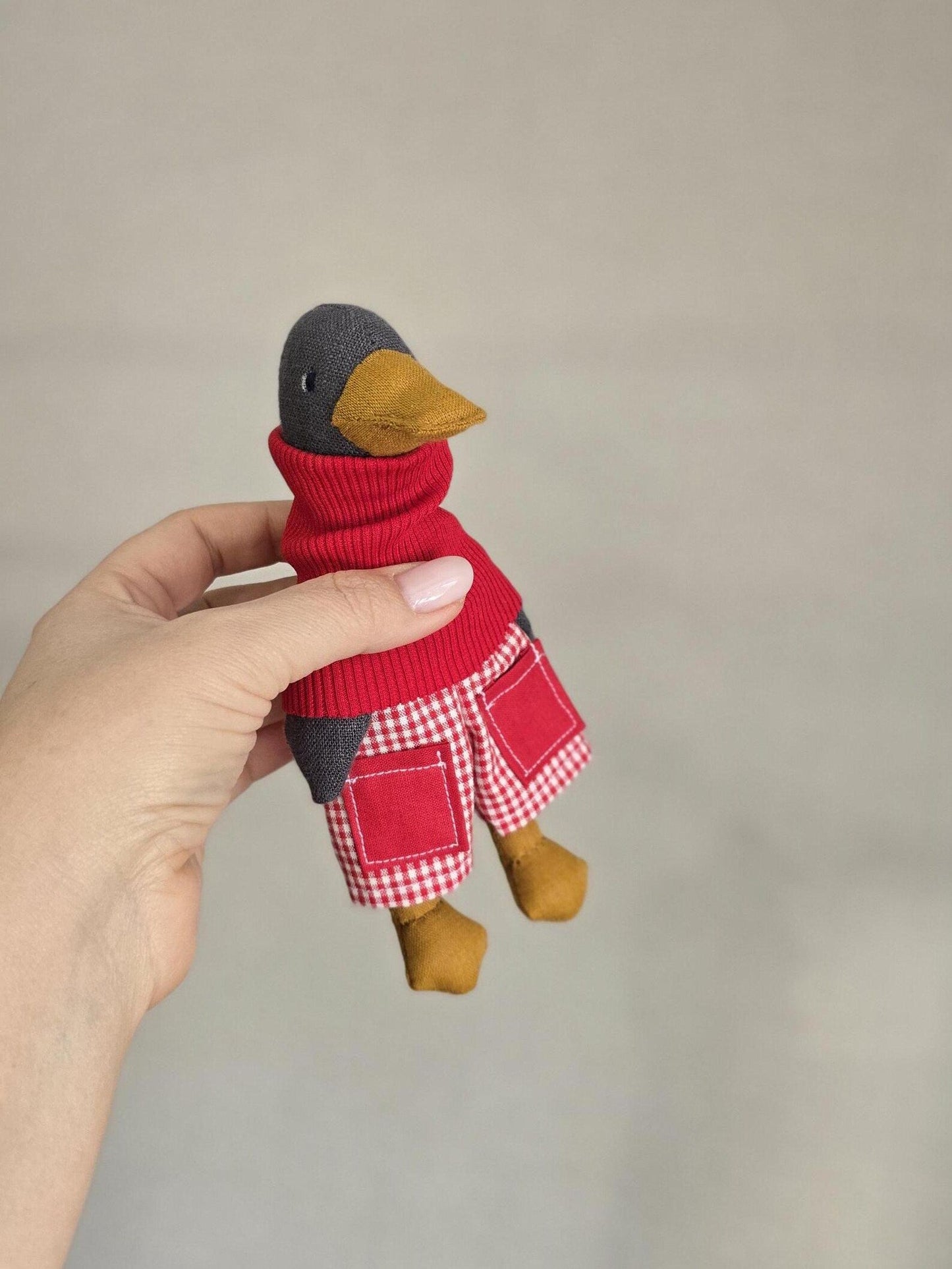 Friendly Geese with Clothes Sewing Pattern
