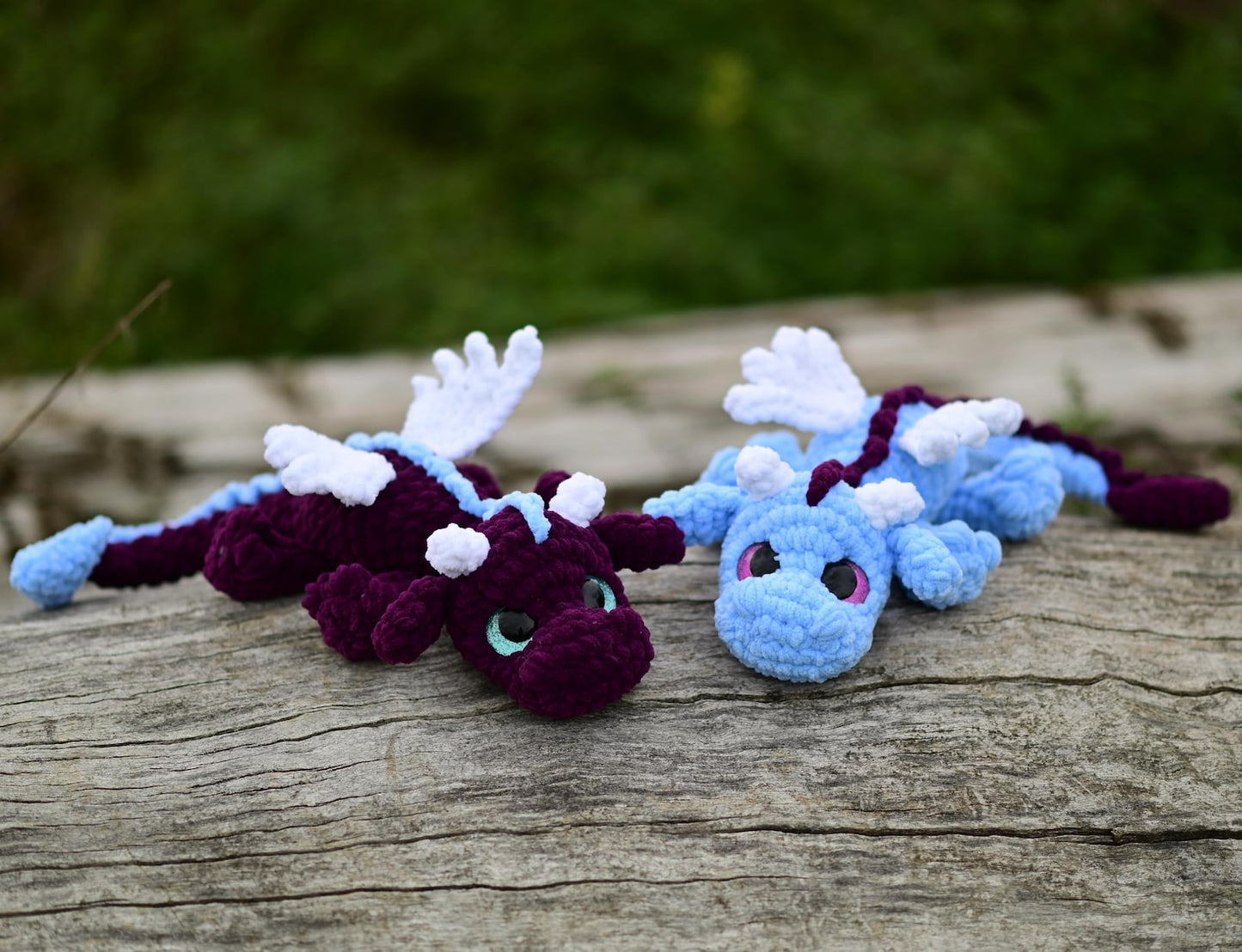 Linus the little dragon Crochet Pattern