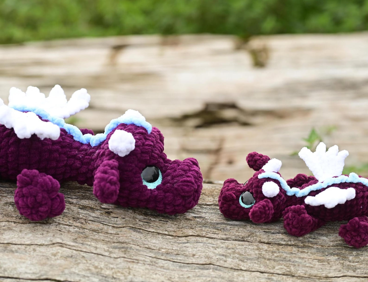 Linus the little dragon Crochet Pattern